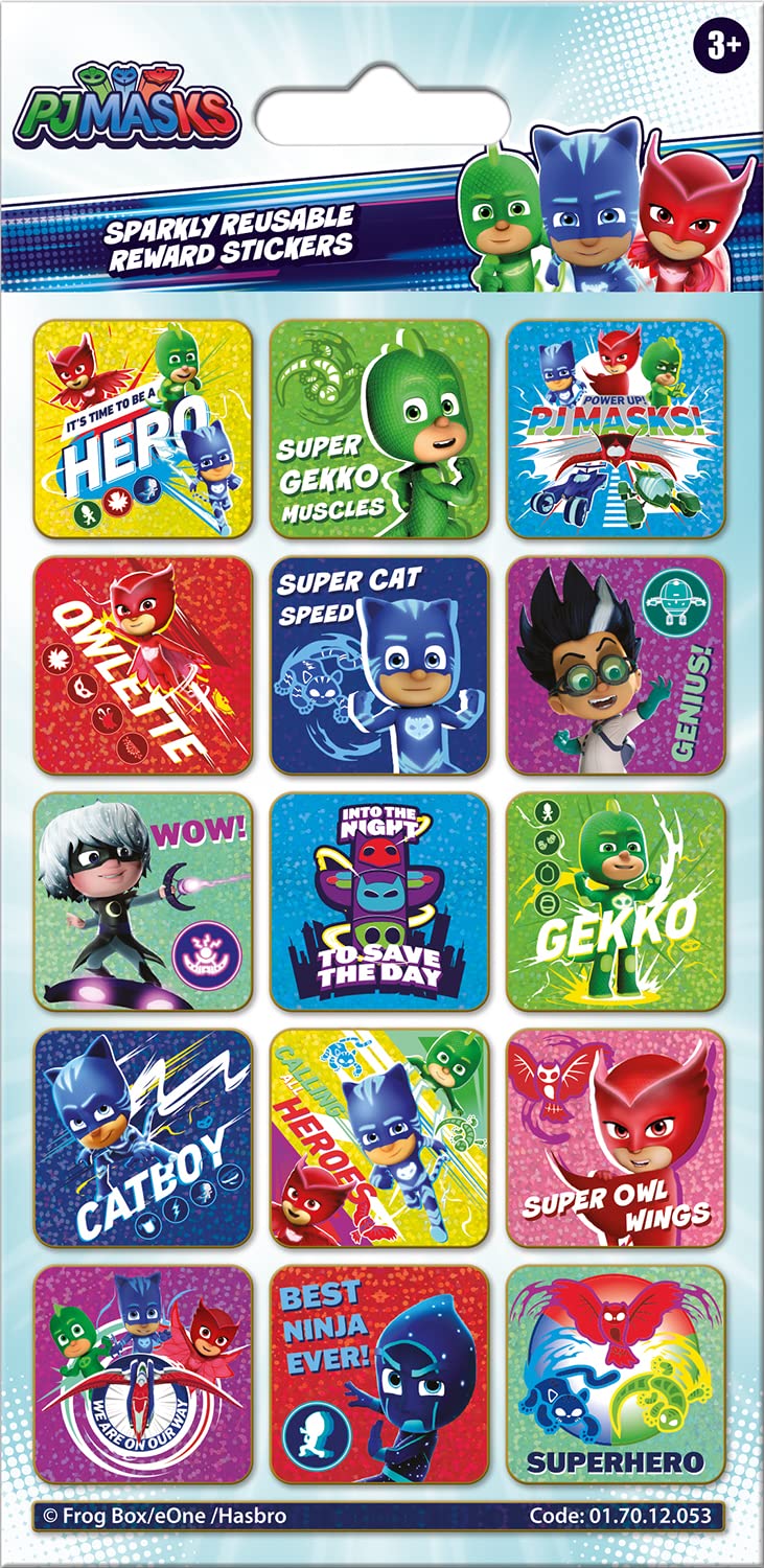 Paper Projects PJ Masks Big Sticker Bundle - Foil & Dress Up Sheets | Reusable Stickers 5