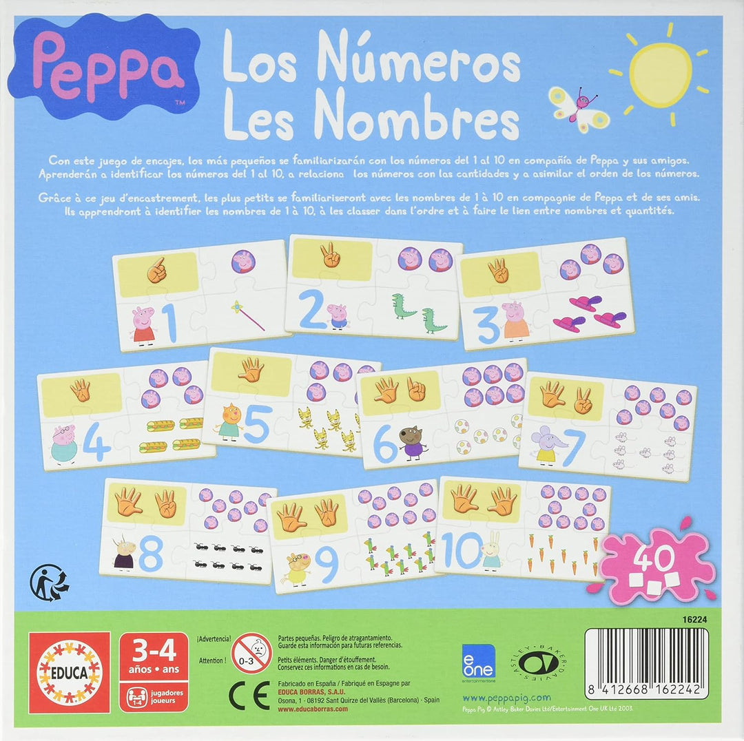 Educa Educational Awakening - Numbers Puzzle (16224)