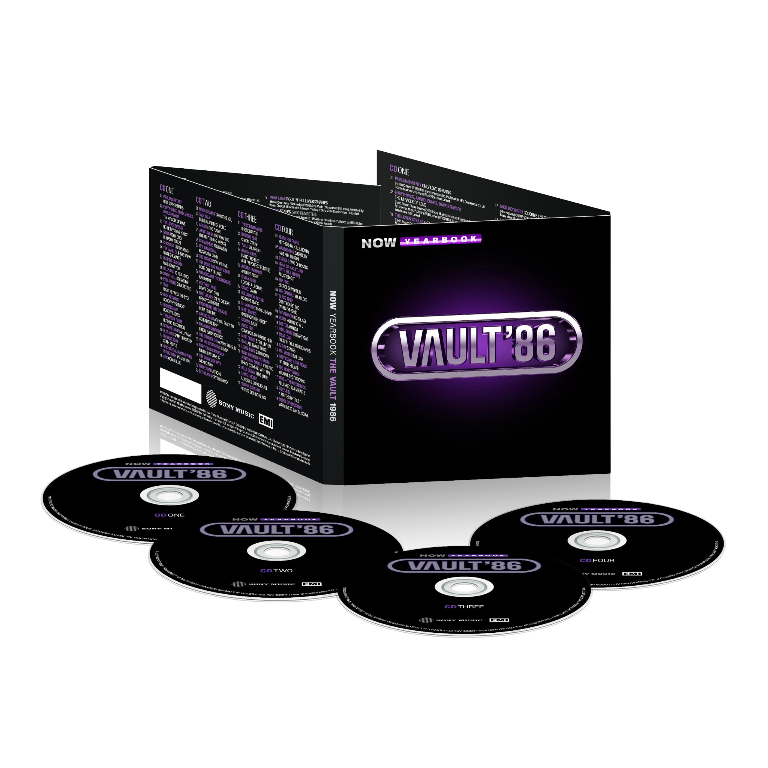 Now Twic - NOW Yearbook: The Vault 1986 [4 CD Box Set] 1