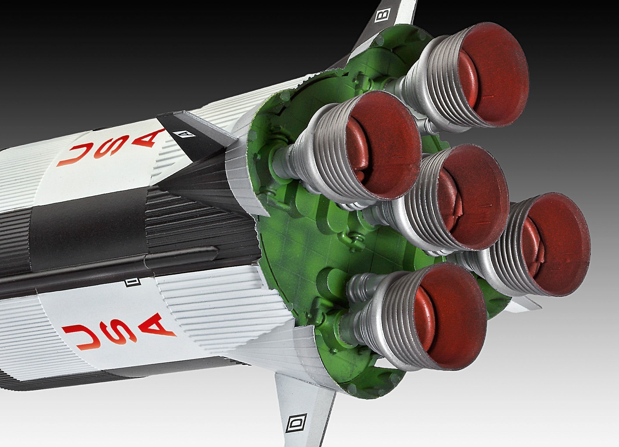 Revell 80-4909 1:144 Apollo Saturn V Plastic Model Kit 7