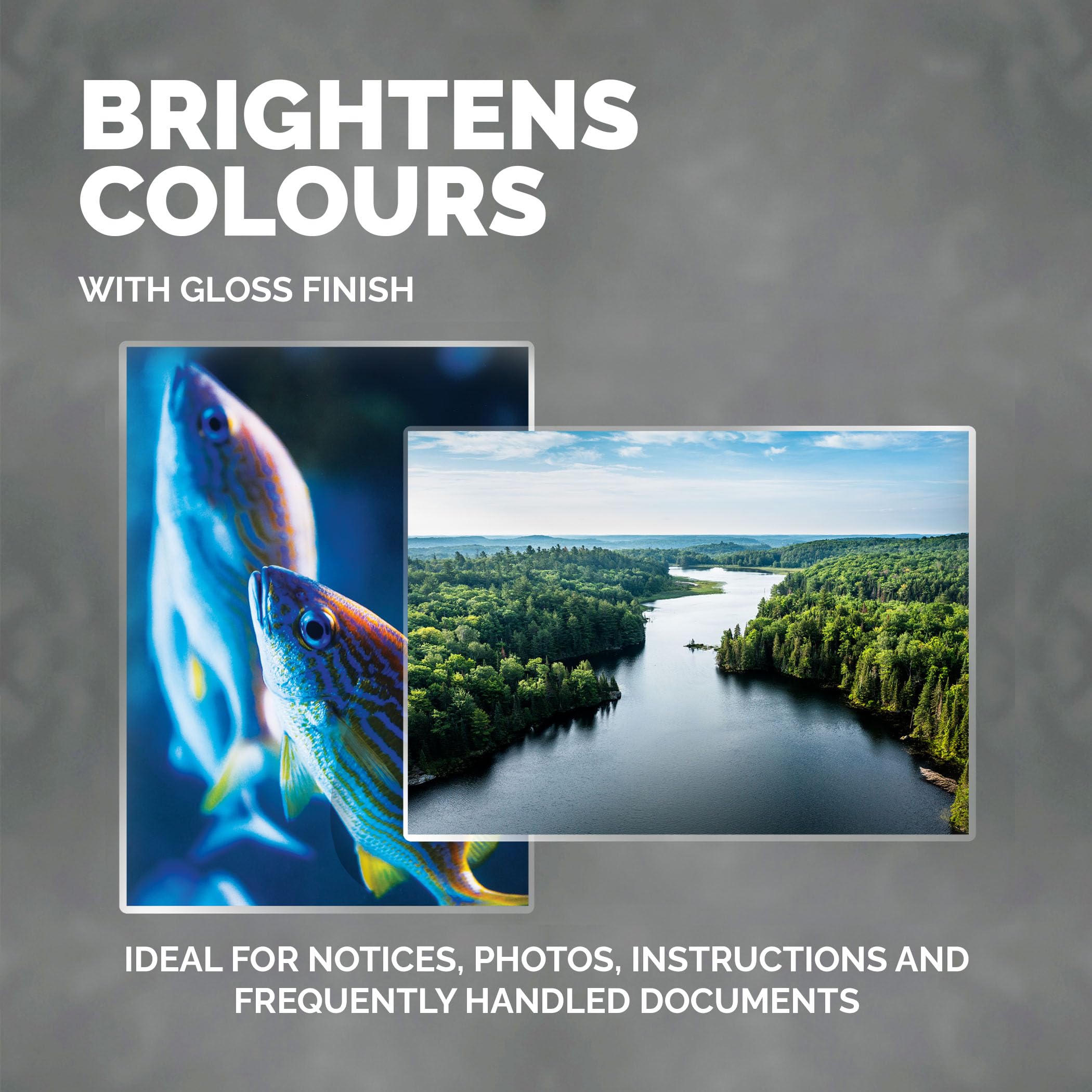 Fellowes Apex A4 Laminating Pouches - Glossy Finish, 100 Sheets, 75/80 Micron 4