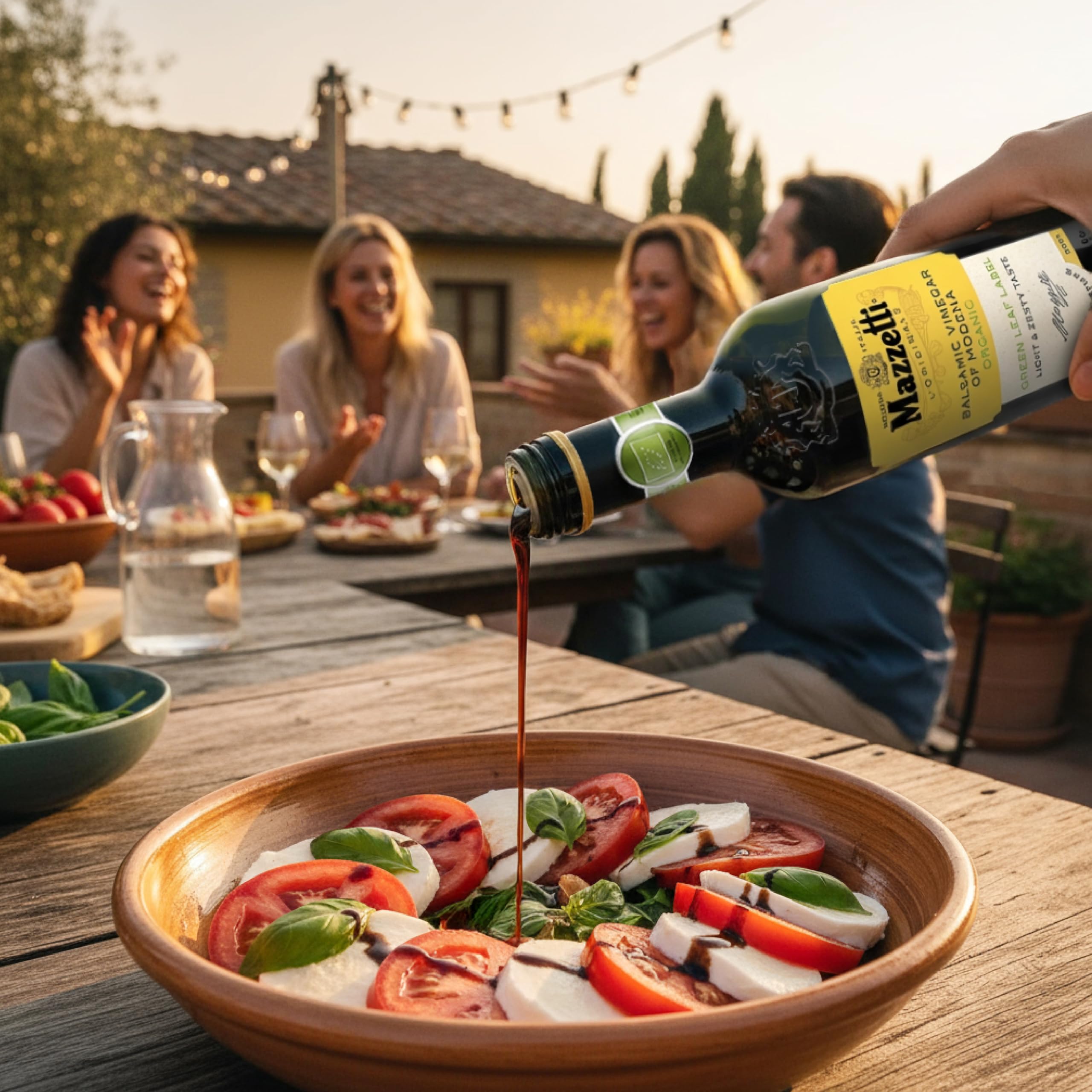 Mazzetti Organic Balsamic Vinegar - 250ml Bottle | Ideal for Salads 6