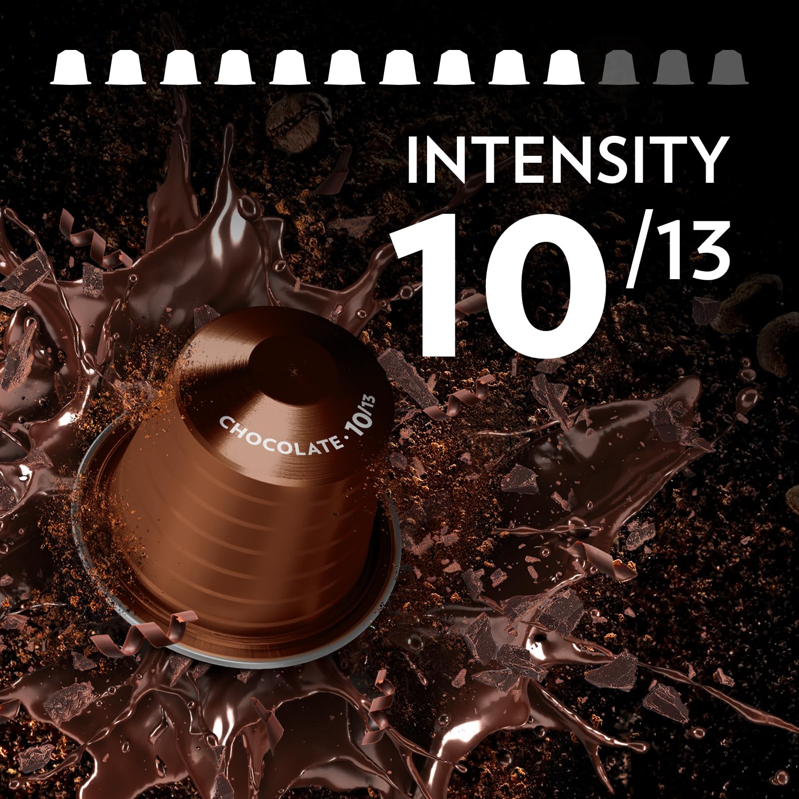 Lavazza Espresso Gourmet Chocolate - Nespresso Original Machine-Compatible Coffee Capsules 6
