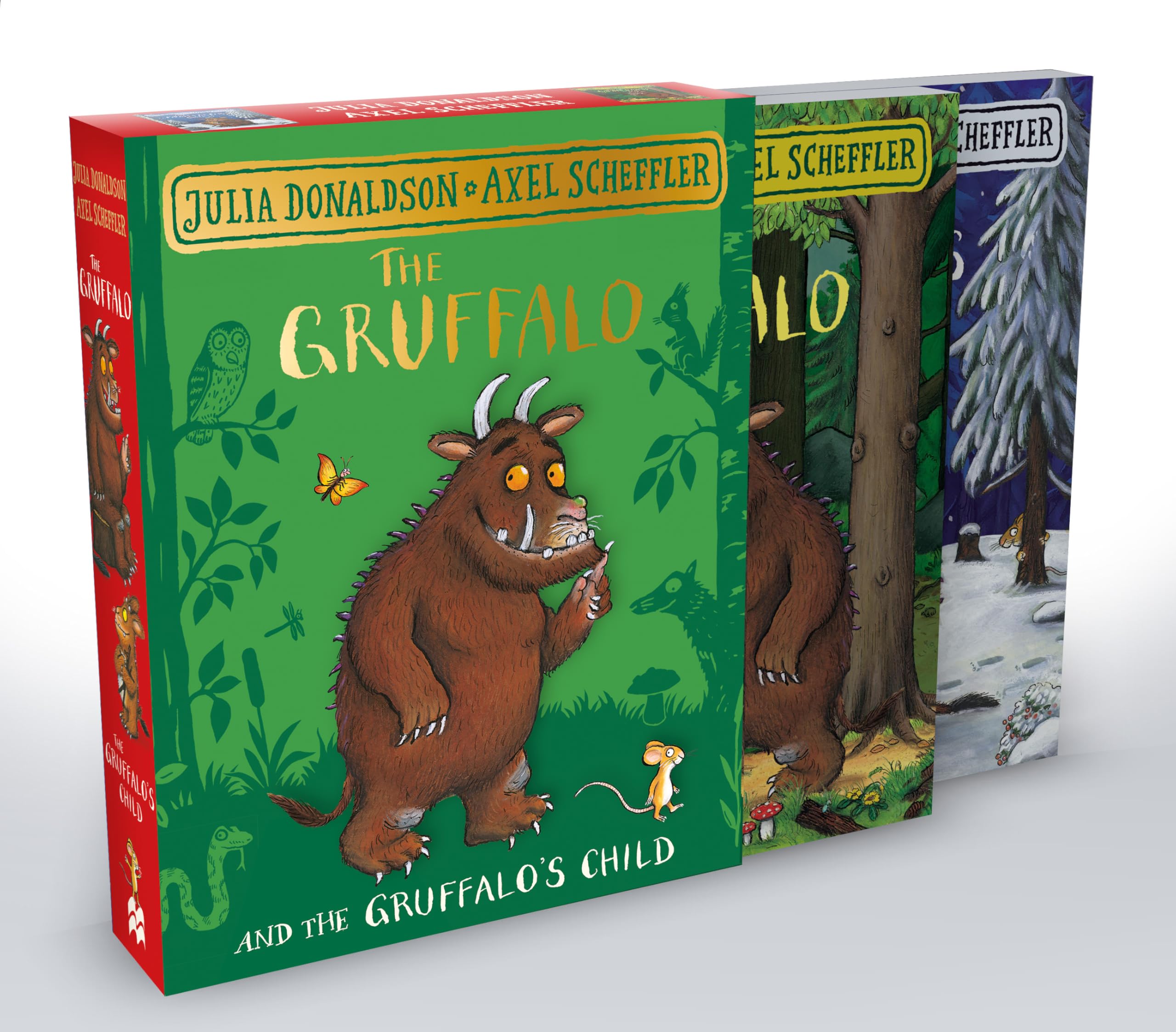 MACMILLAN The Gruffalo and The Gruffalo's Child Board Book Gift Slipcase - Ages 1-3
