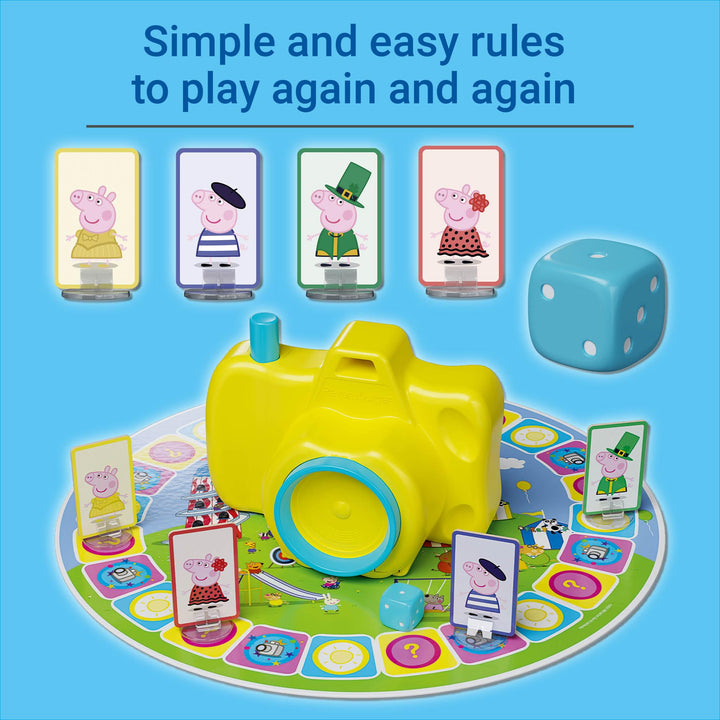 Ravensburger Peppa Pig Funny Photo Kids Game - Board Game for Children, 2-4 Players