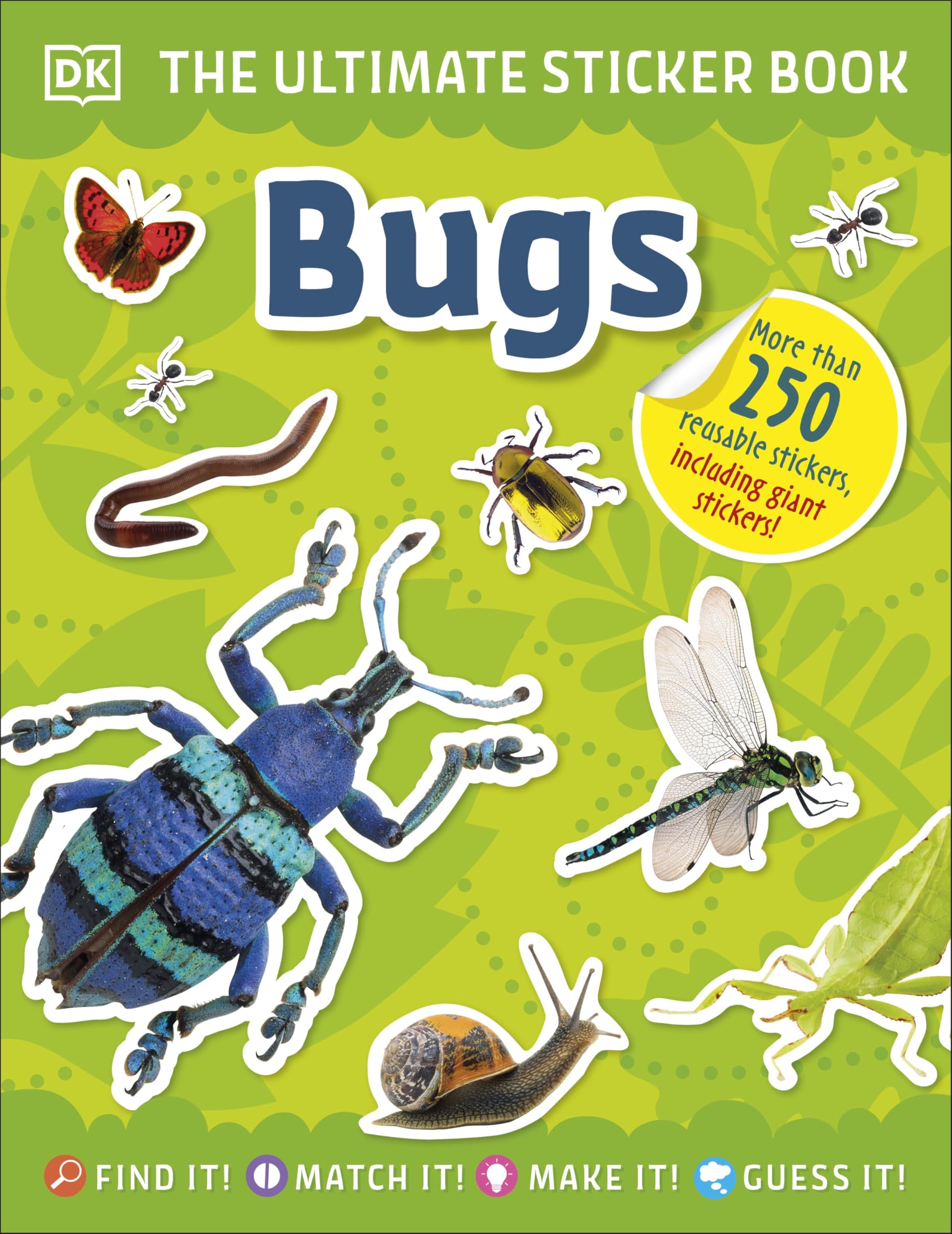 DK Ultimate Sticker Book Bugs - Ages 5-7 | 32 Pages | English 1