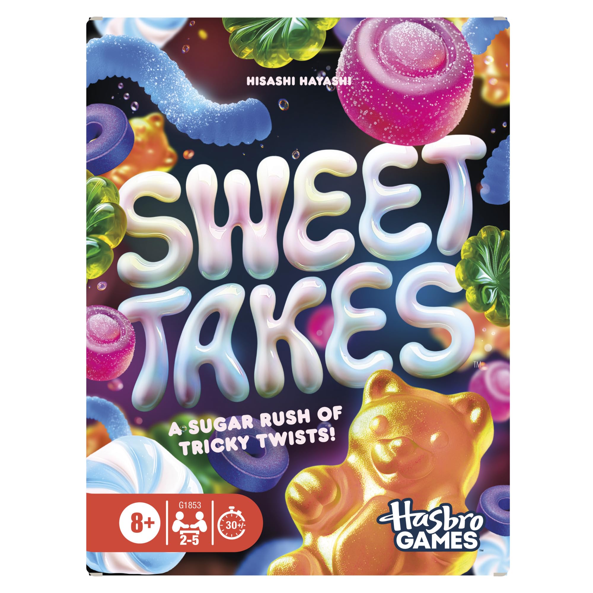 Hasbro Gaming Sweet Takes Card Game - English Version