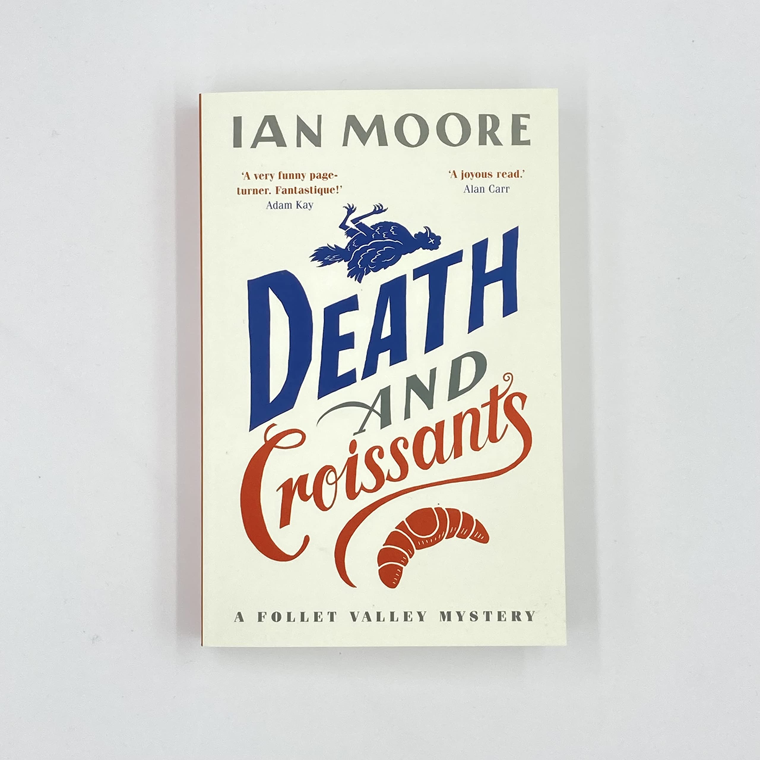Farrago Death and Croissants - A Hilarious Murder Mystery Novel | Paperback