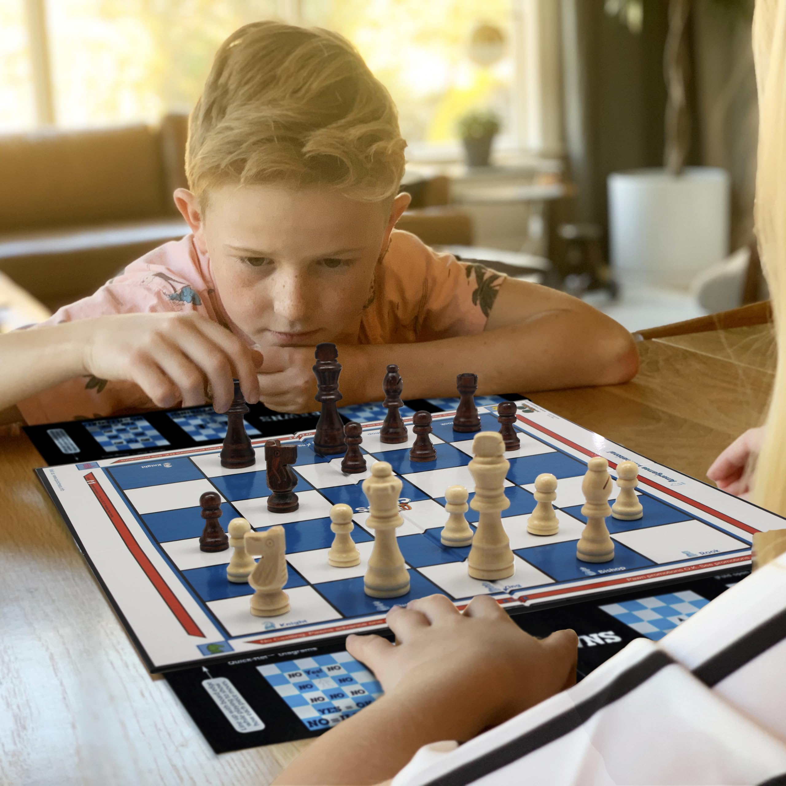 Roo Games Quick Chess - Learn Chess in a Flash! 8 Mini-Games on a Wooden Board