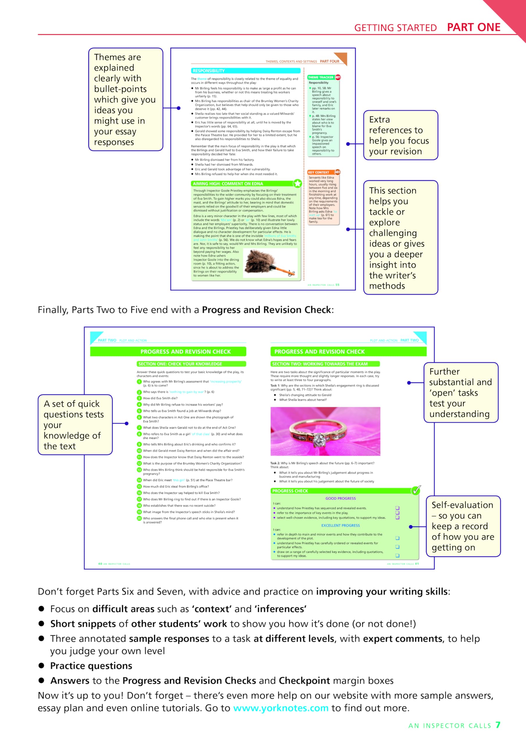PEARSON EDUCATION York Notes for GCSE (9-1): An Inspector Calls Study Guide | Paperback 6