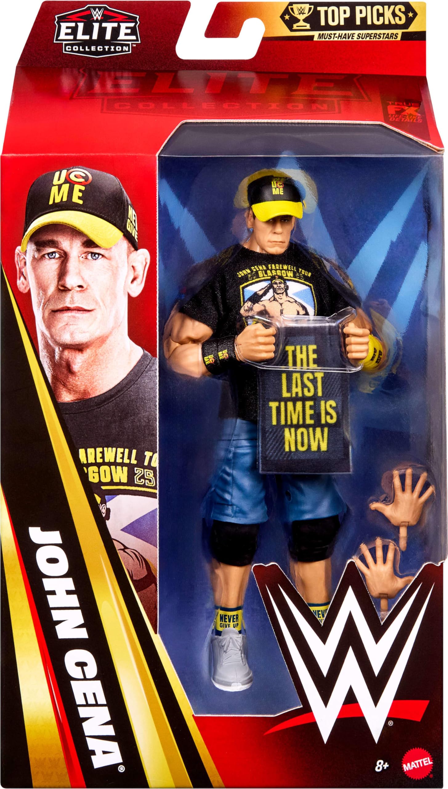 Mattel WWE Elite Collection Top Picks Action Figure Set | 6-Inch Scale | 25 Points of Articulation