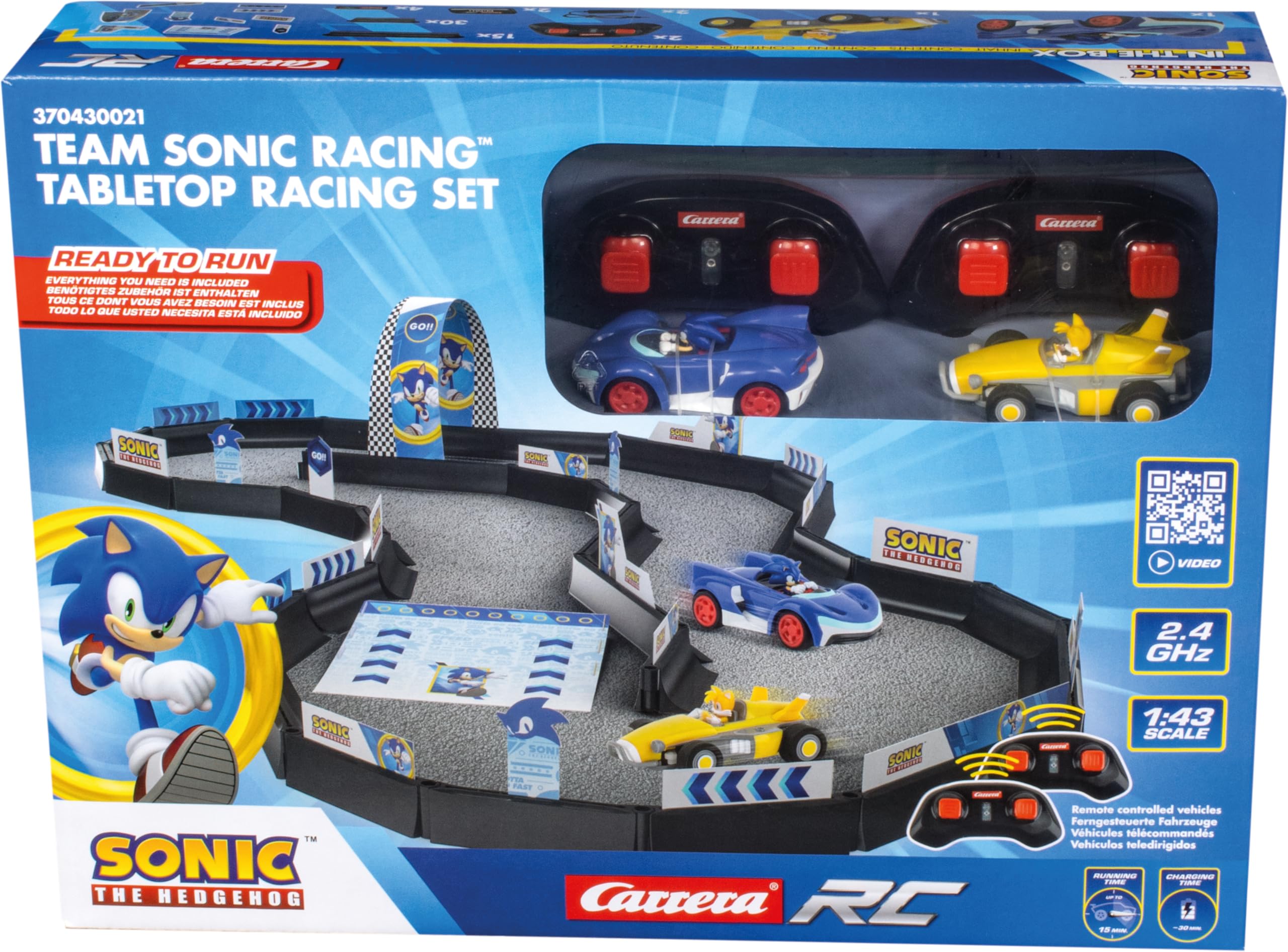 Carrera RC Sonic The Hedgehog - Team Sonic Racing Tabletop Racing Set 4