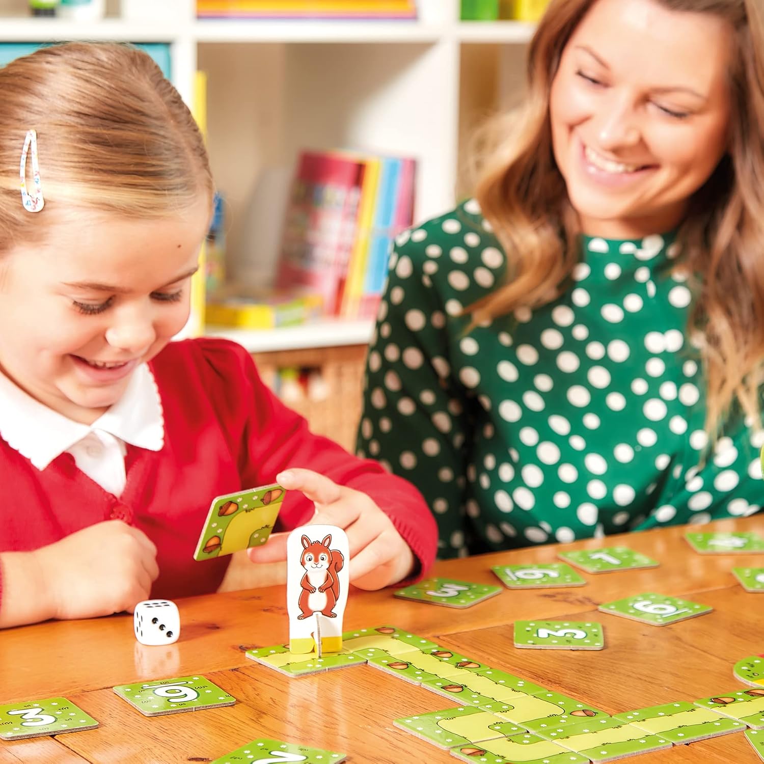 Orchard Toys Nutty Numbers Game Educational Number and Counting Board Game
