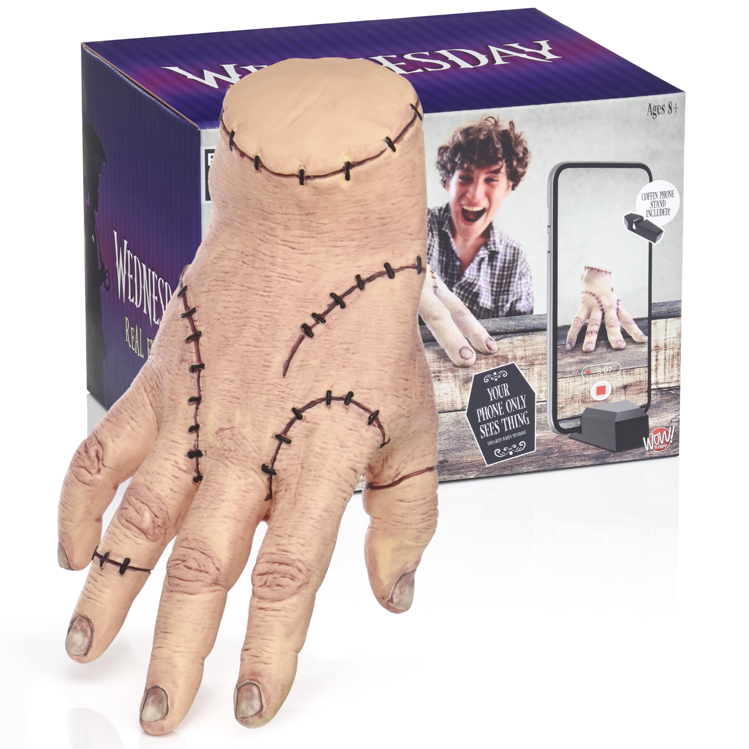 Real FX Thing by WOW! STUFF - Official Wednesday Series Movie-Scale Replica with Special Effects App 8