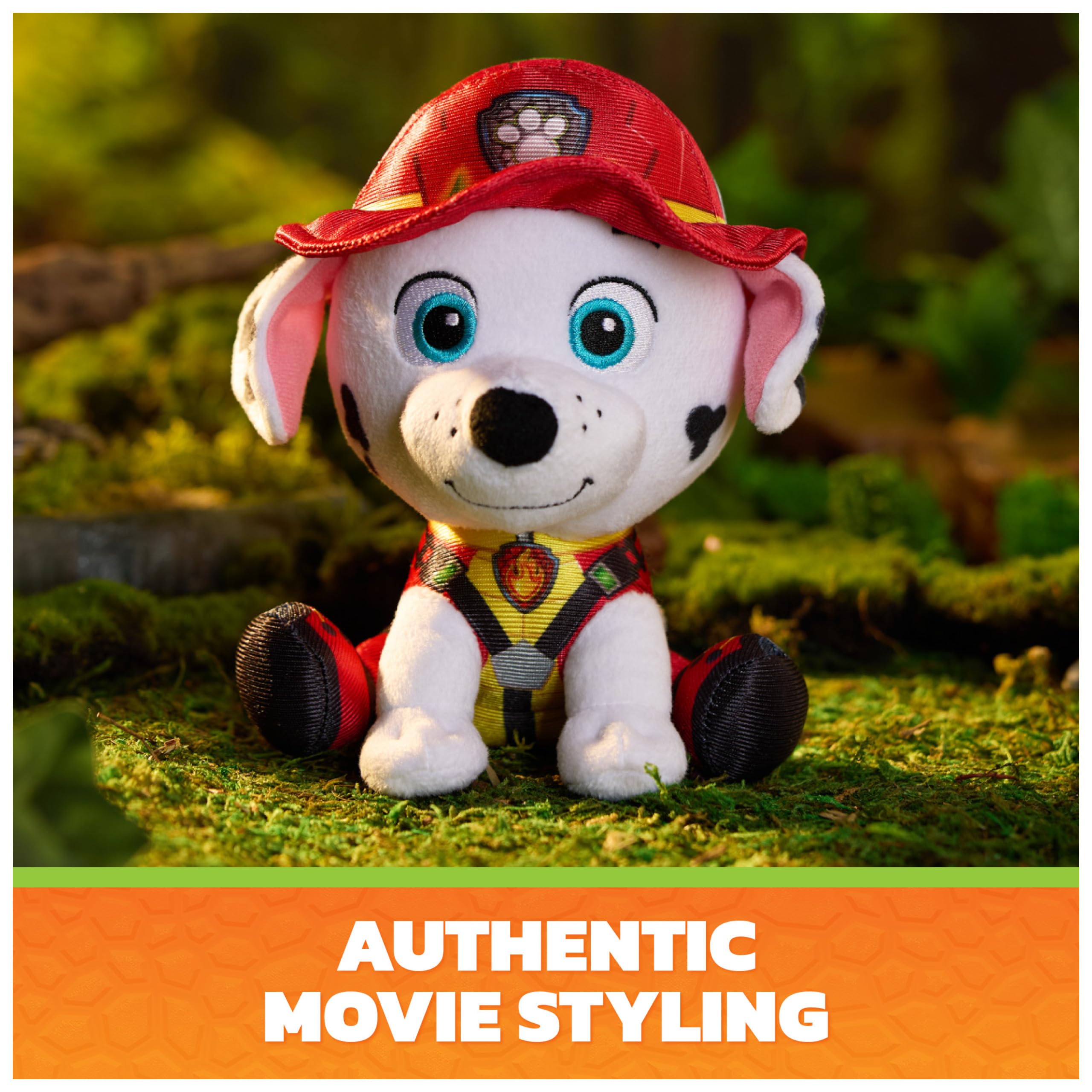 Paw Patrol Marshall "The Dino Movie" Stuffed Animal - 6" Polyester
