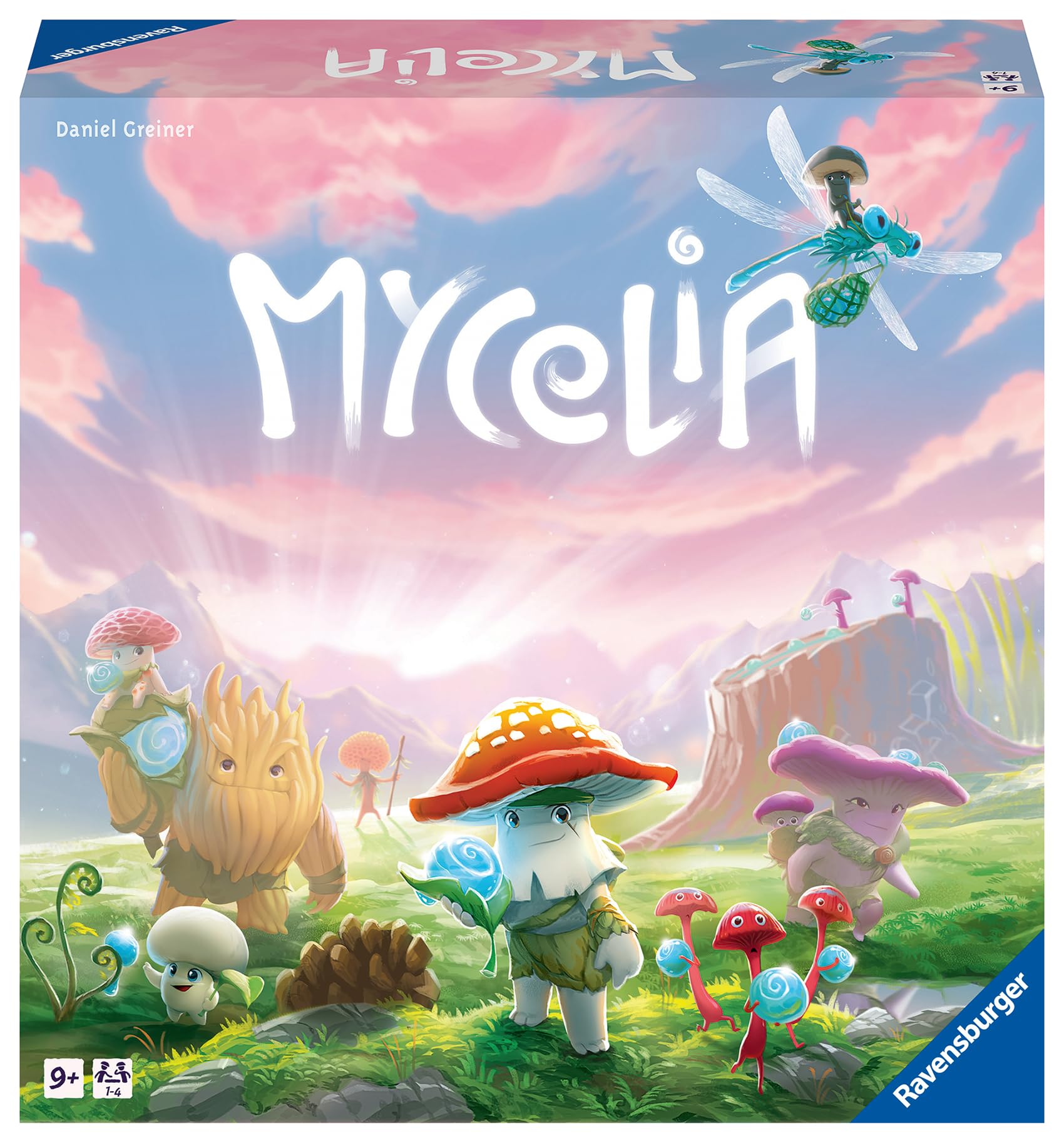 Ravensburger Mycelia Strategy Board Game | 1-4 Players | Ages 9+ | 45 Min Playtime