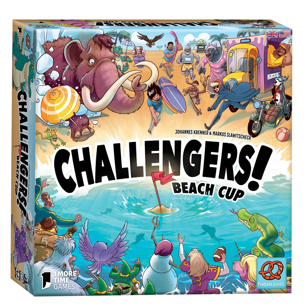 Z-Man Games Challengers! Beach Cup Board Game (ZMGZM027)