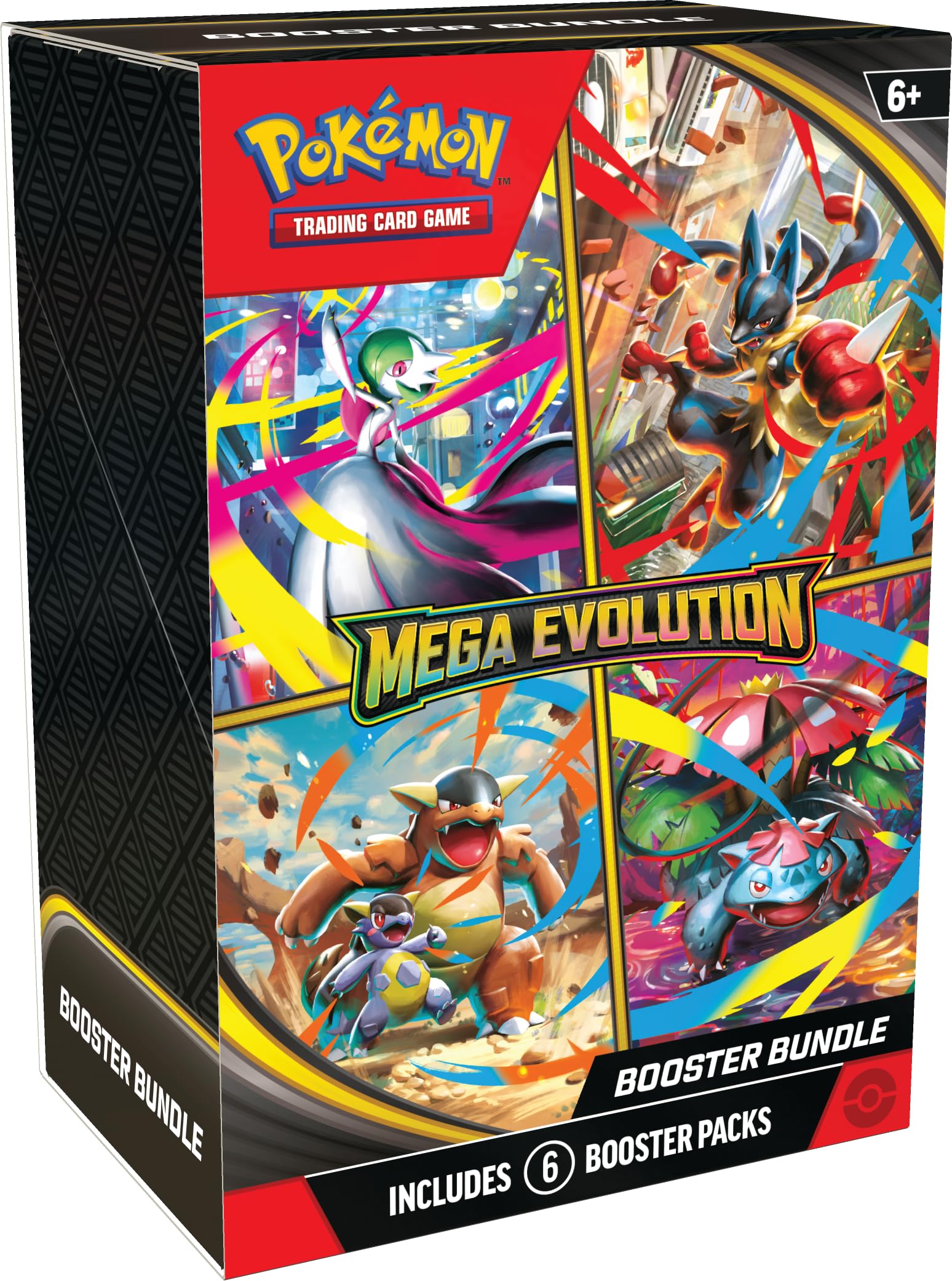 Pokémon TCG: Mega Evolution Booster Bundle (6 Packs)