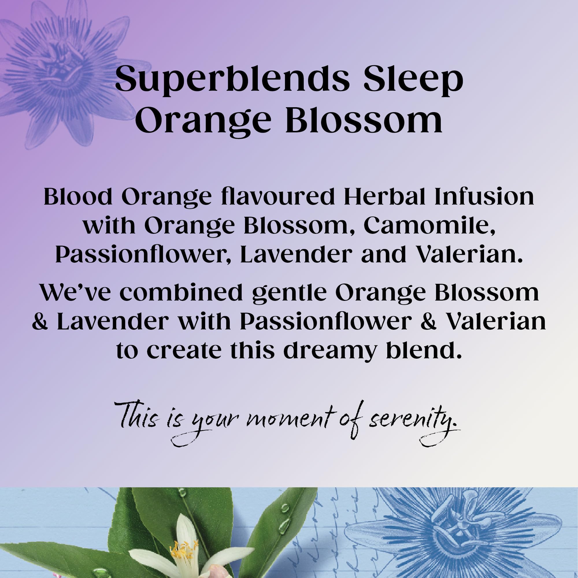 Twinings Superblends Sleep Tea - Valerian Root & Orange Blossom Herbal Tea | 20 Count (Pack of 4) 2