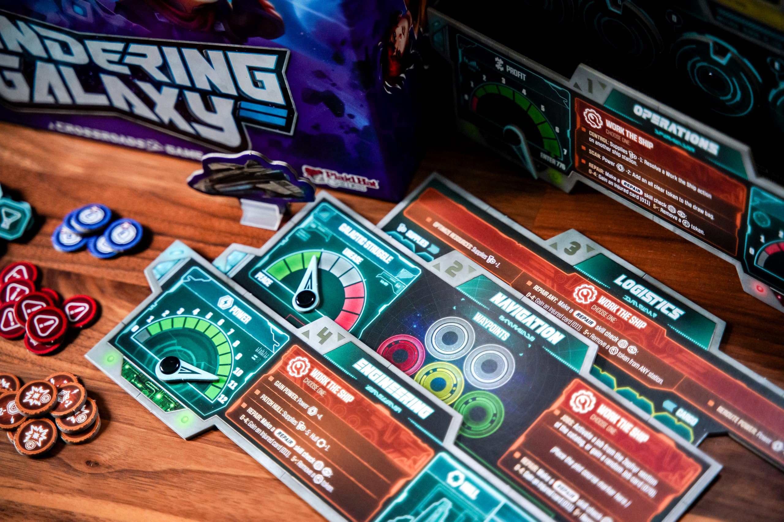Plaid Hat Games Wandering Galaxy - A Crossroads Game Board Game