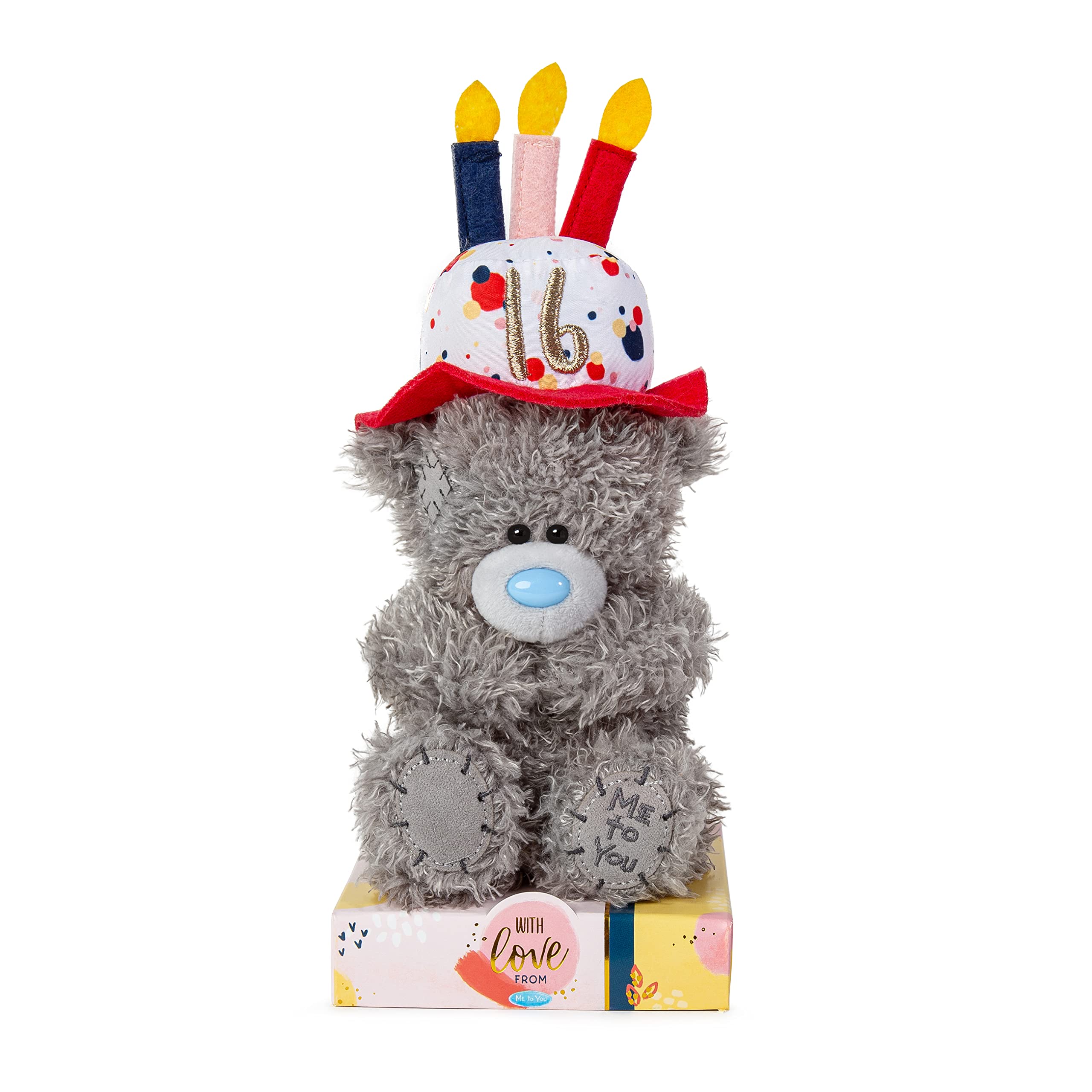 Me To You Bear - 16th Birthday Tatty Teddy Plush Toy | Gray | 15cm Tall 1