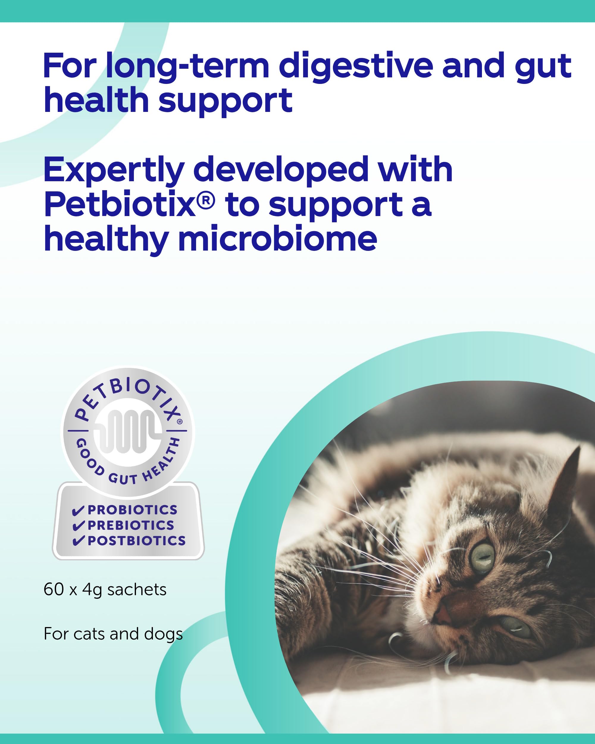 Protexin Veterinary Pro-Kolin Enterogenic Gut Health Powder Sachets | 60 Count | Chicken Flavor 2