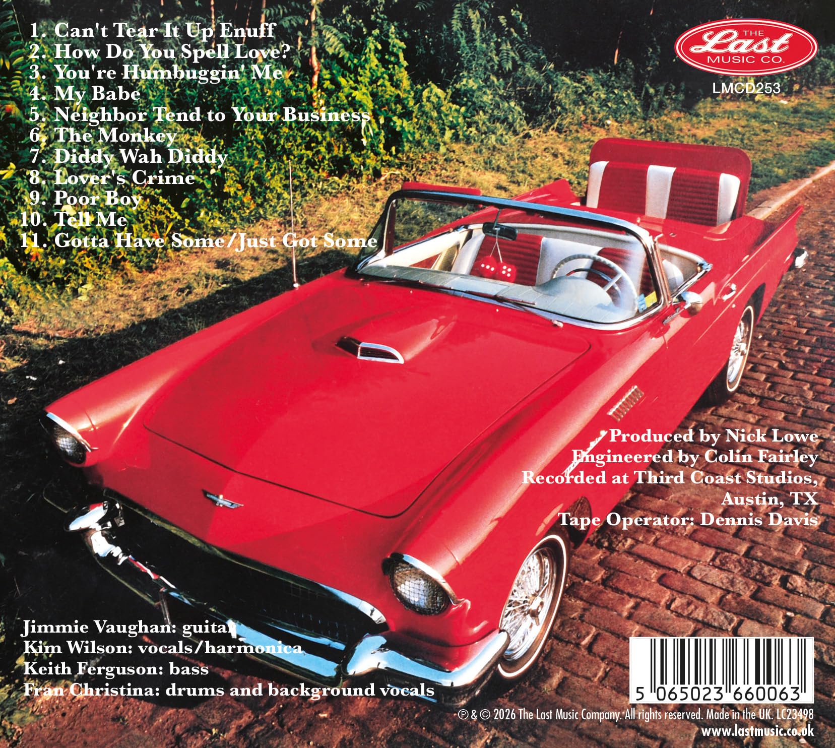 The Fabulous Thunderbirds - T-Bird Rhythm [audioCD] 2