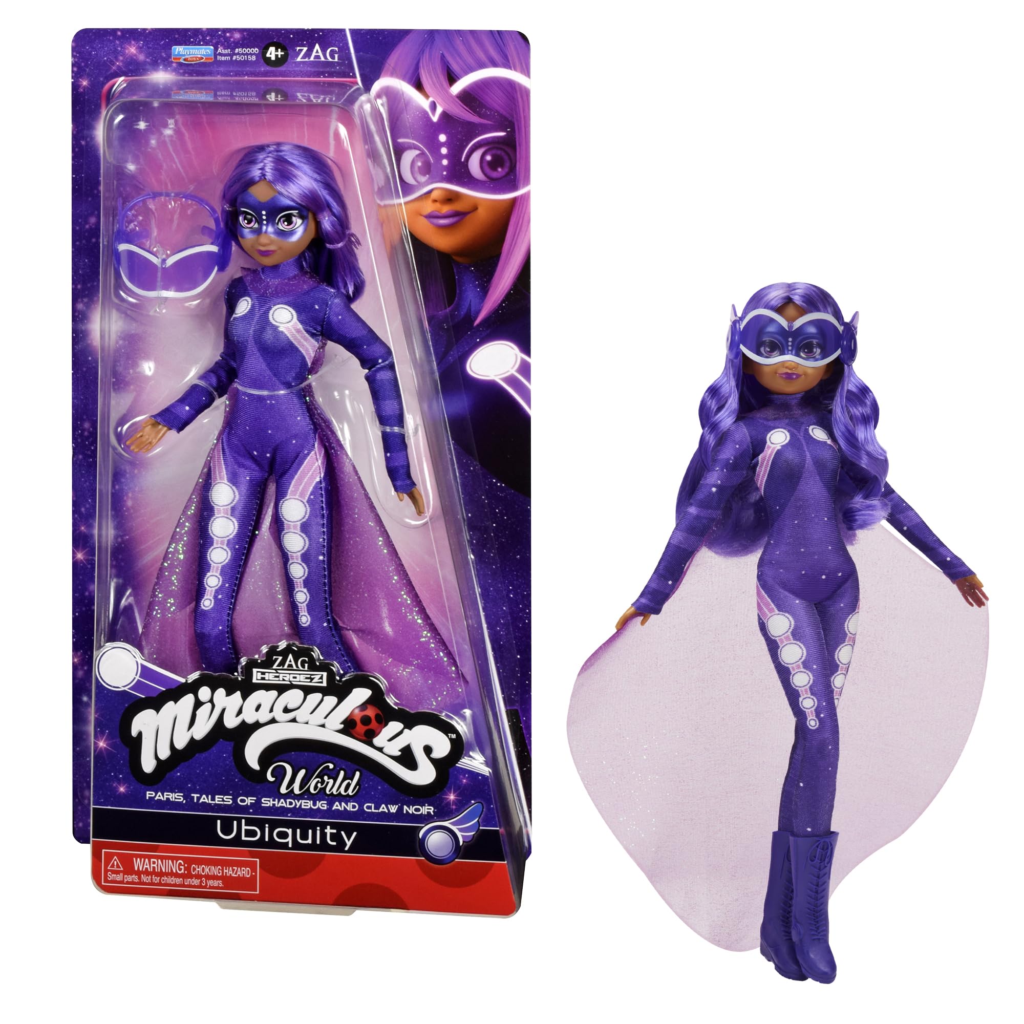 BANDAI Miraculous Ladybug & Cat Noir Alya Ubiquity 26cm Fashion Doll - Action Figure with Accessories 1