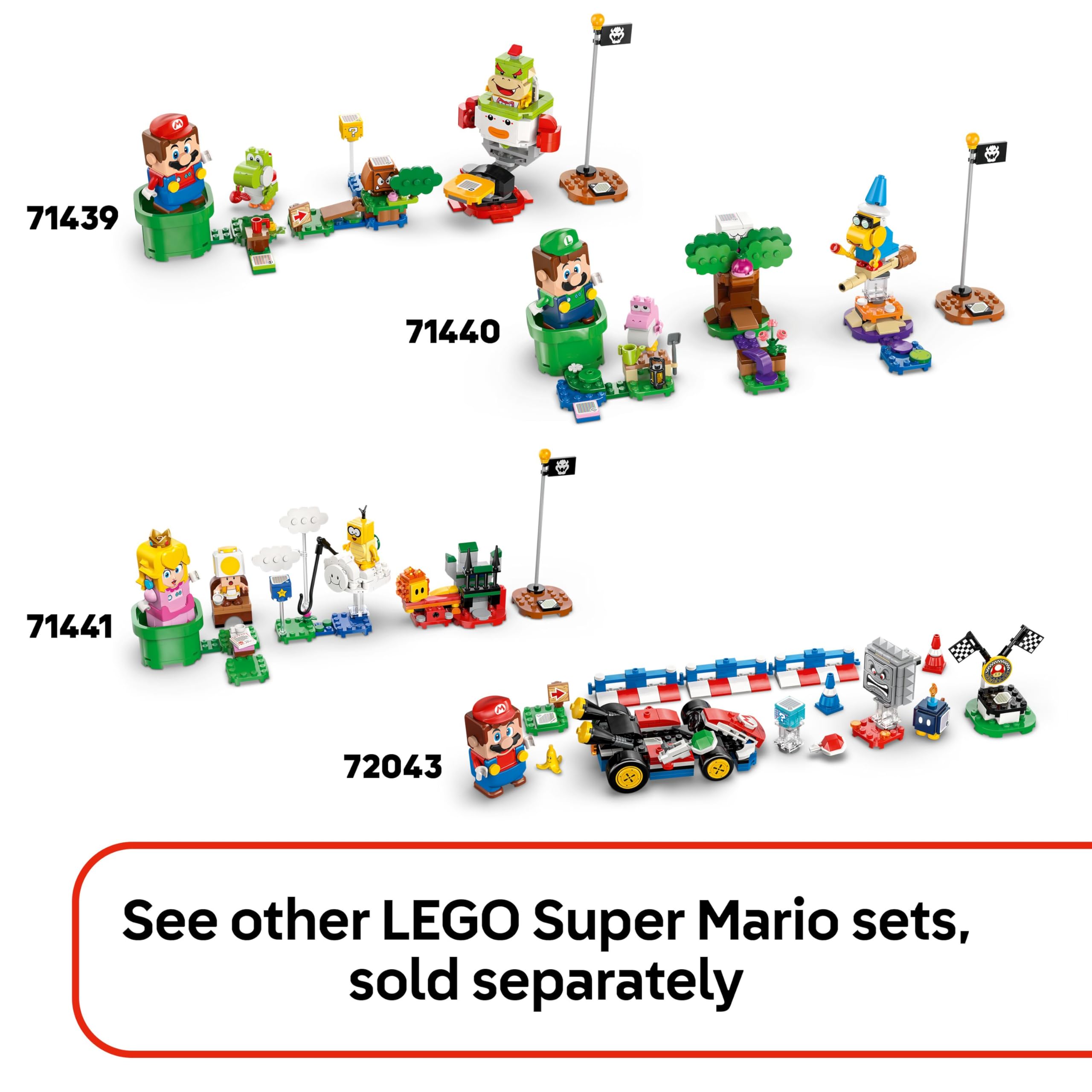 LEGO Super Mario Prince Florian & Castle Bowser - Interactive Building Set for Ages 9+ 4