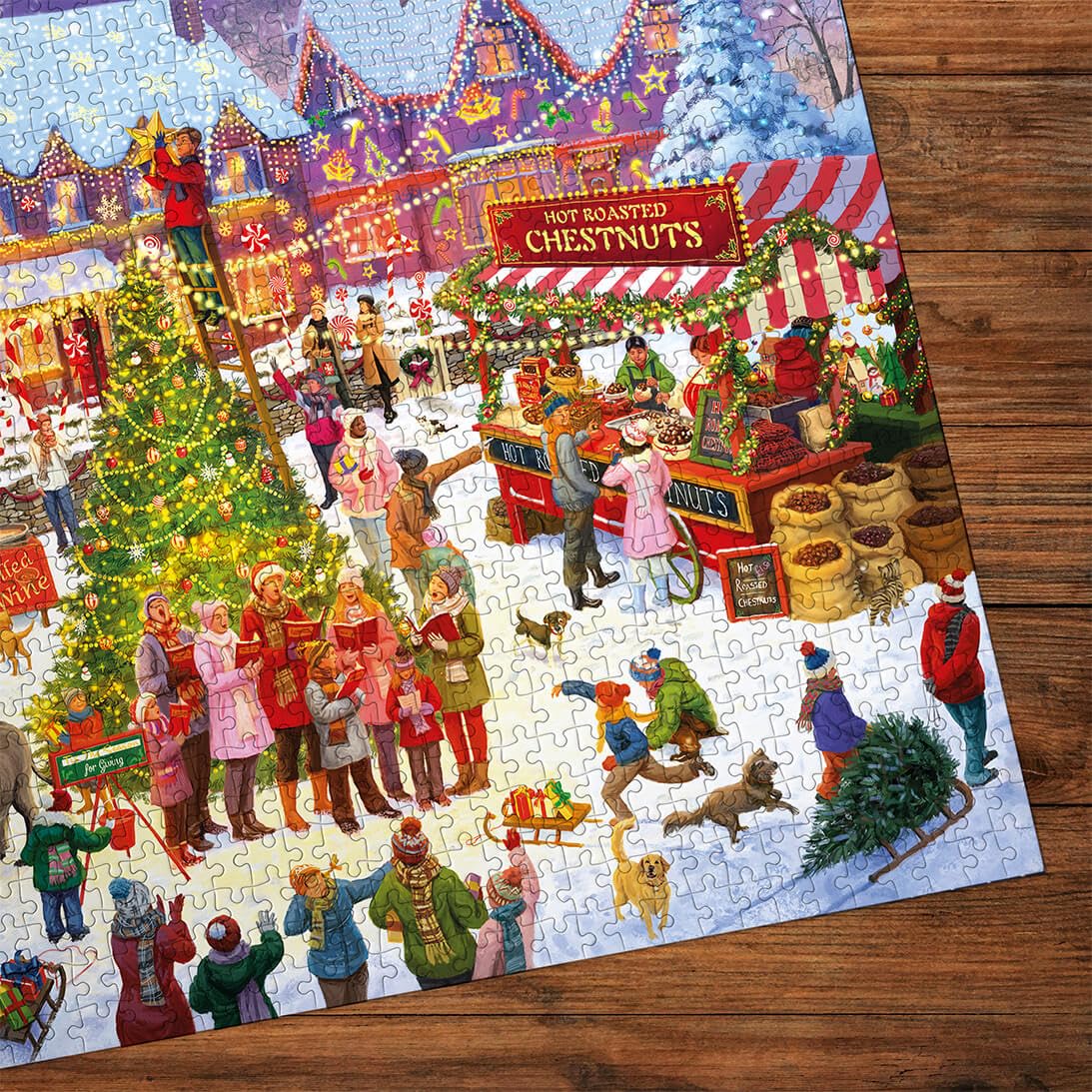 Gibsons The Season for Giving - Limited Edition 2025 Christmas Jigsaw Puzzle | 1000 Pieces | 68 x 49 cm 3