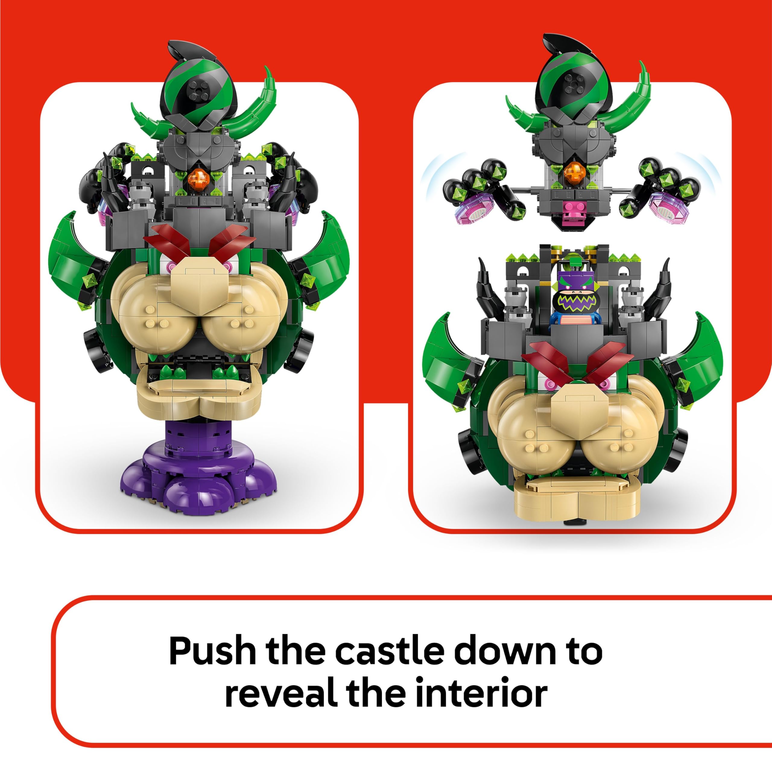 LEGO Super Mario Prince Florian & Castle Bowser - Interactive Building Set for Ages 9+ 5