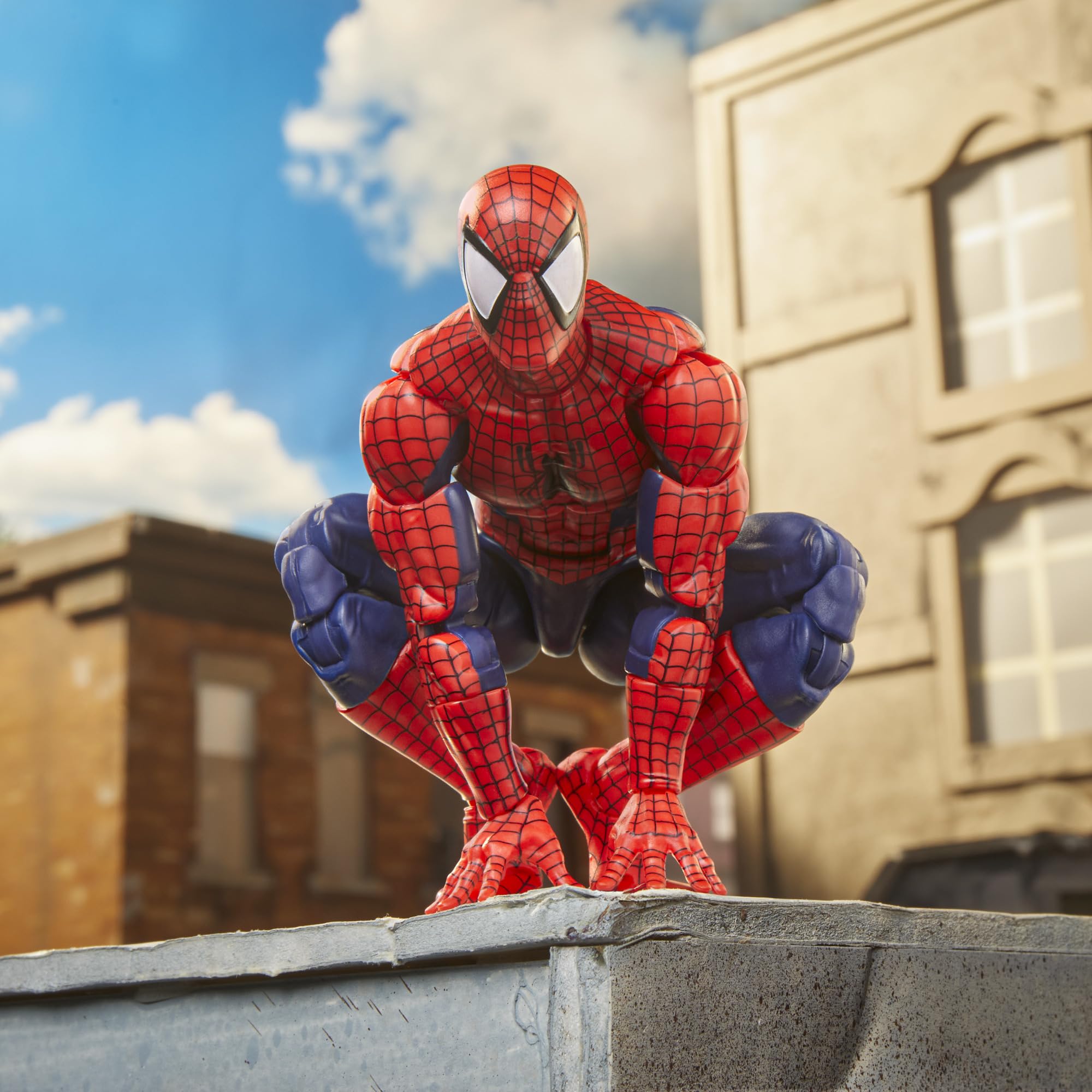 Marvel Legends Maximum Series Spider-Man Action Figure - 6-Inch Collectible with 35 Points of Articulation 6