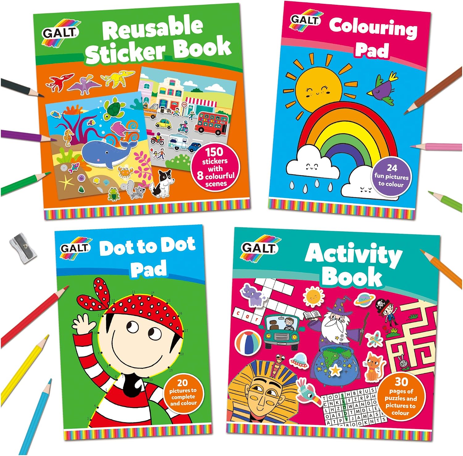Galt Toys, Travel Activity Case, Children's Activity Pack, Ages 4 Years Plus 2