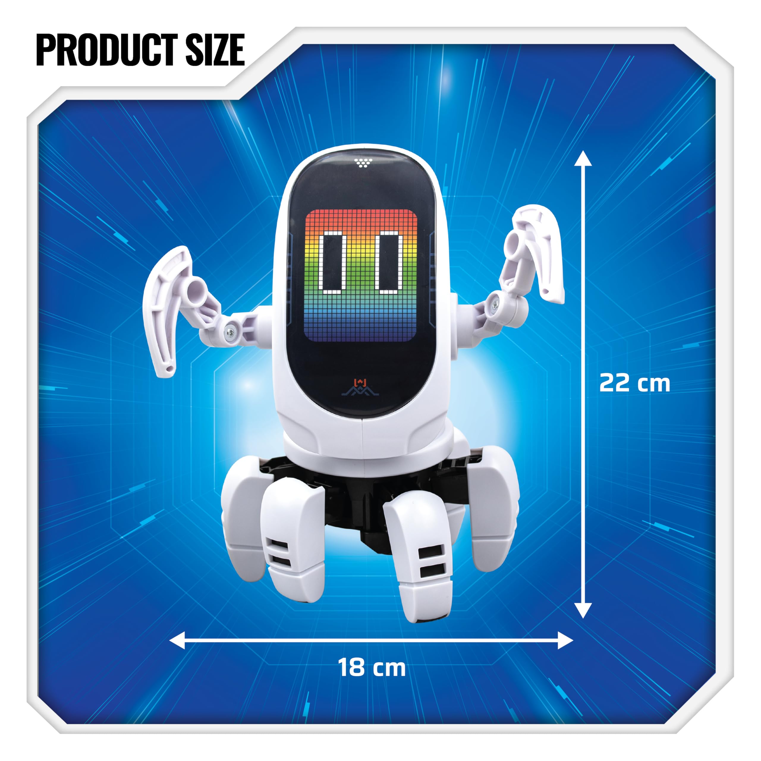 SilverLit YCOO Octobot Interactive Robot Toy with 6 Legs and LED Face 3