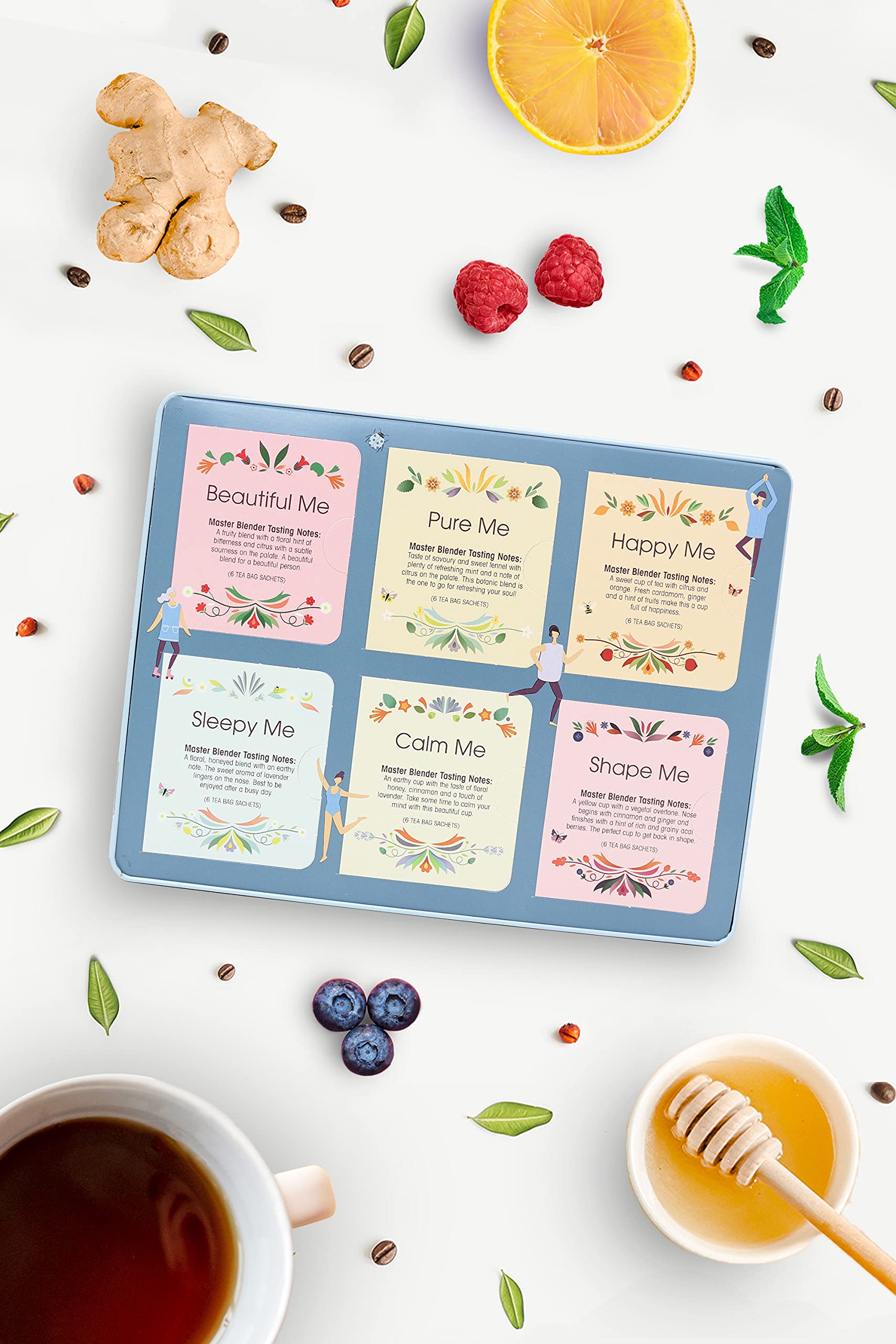 English Tea Shop Organic Wellness Me Collection - 36 Tea Bags in Gift Tin 5