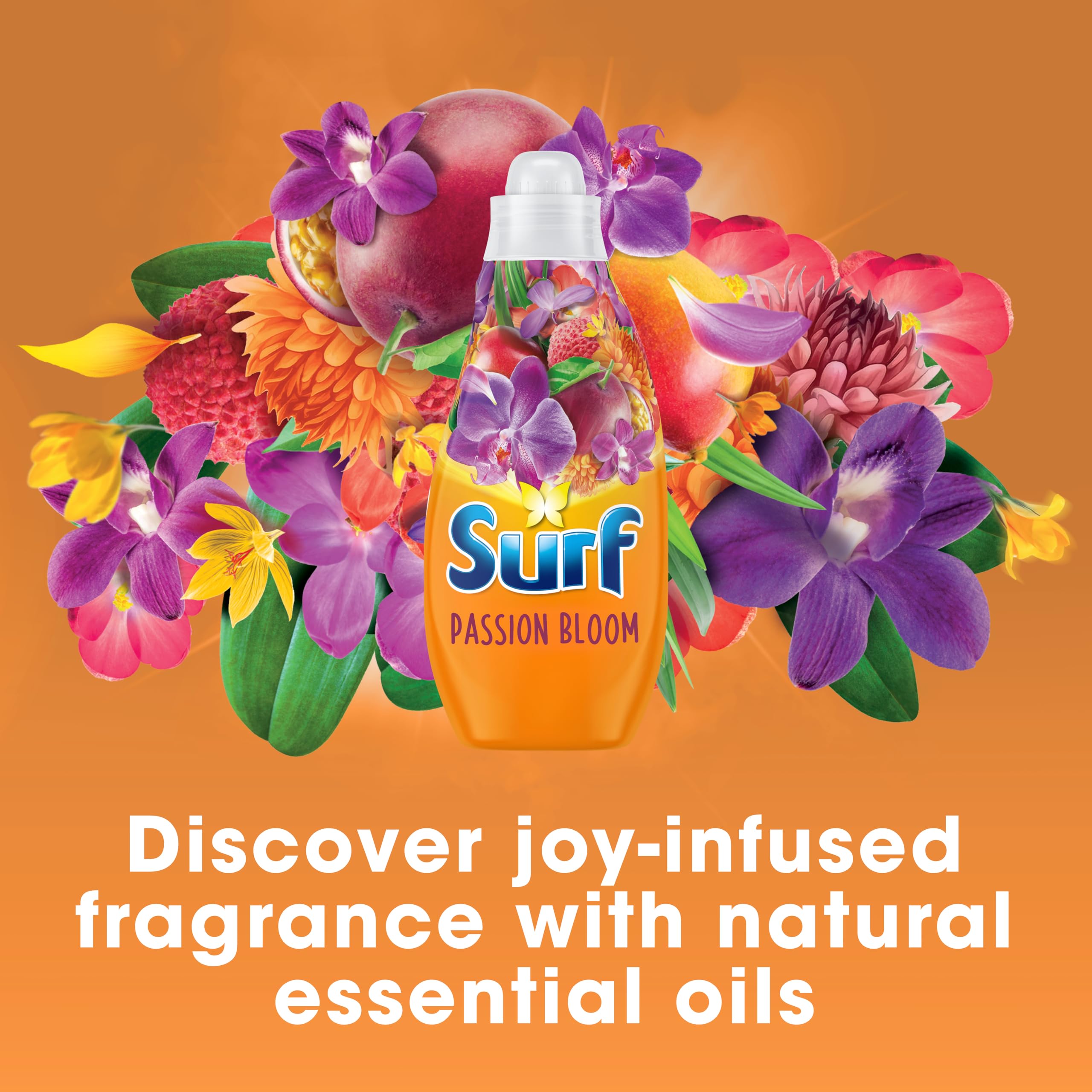 Surf Passion Bloom Laundry Washing Liquid Detergent (1.5L) 3