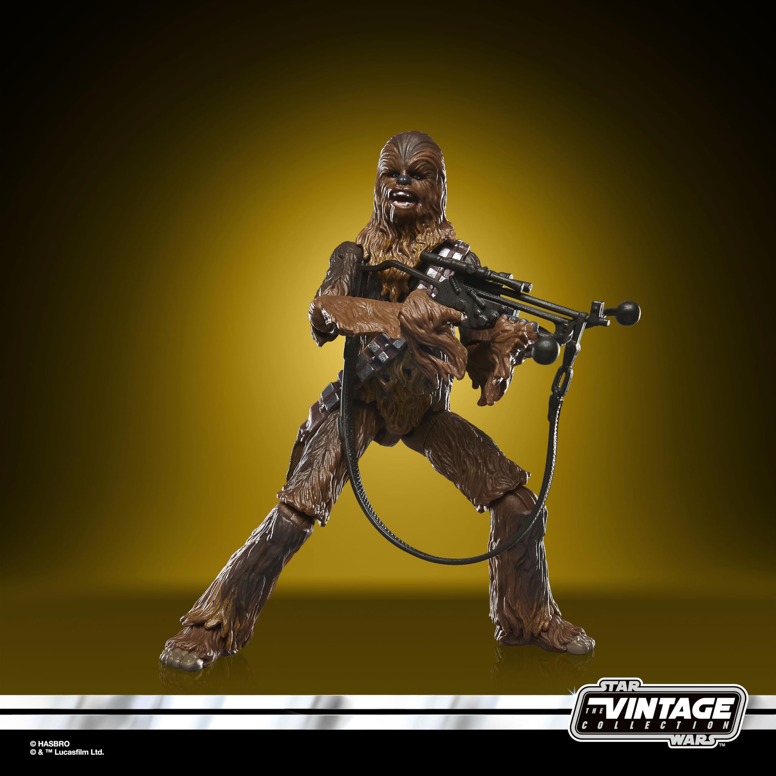 Star Wars The Vintage Collection Chewbacca Action Figure - 9.5-cm Scale | Kenner-Inspired Packaging 5