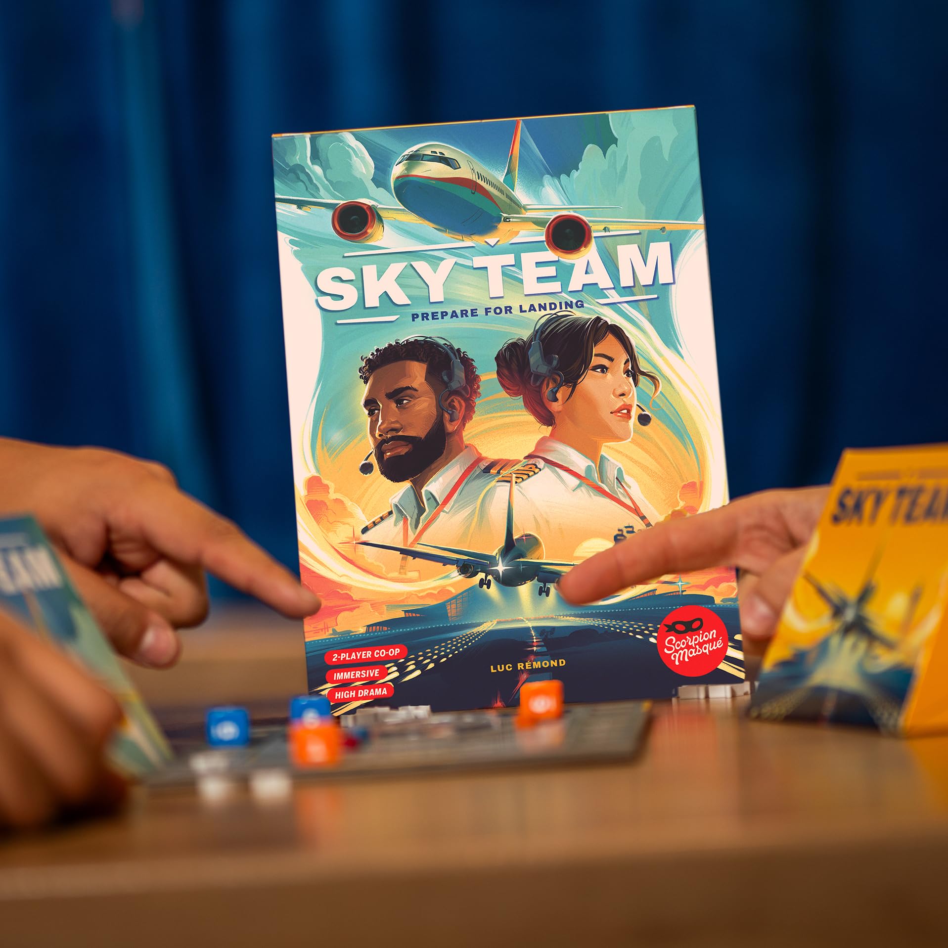 Scorpion Masqué Sky Team Board Game for 2 Players, Ages 14+ 5