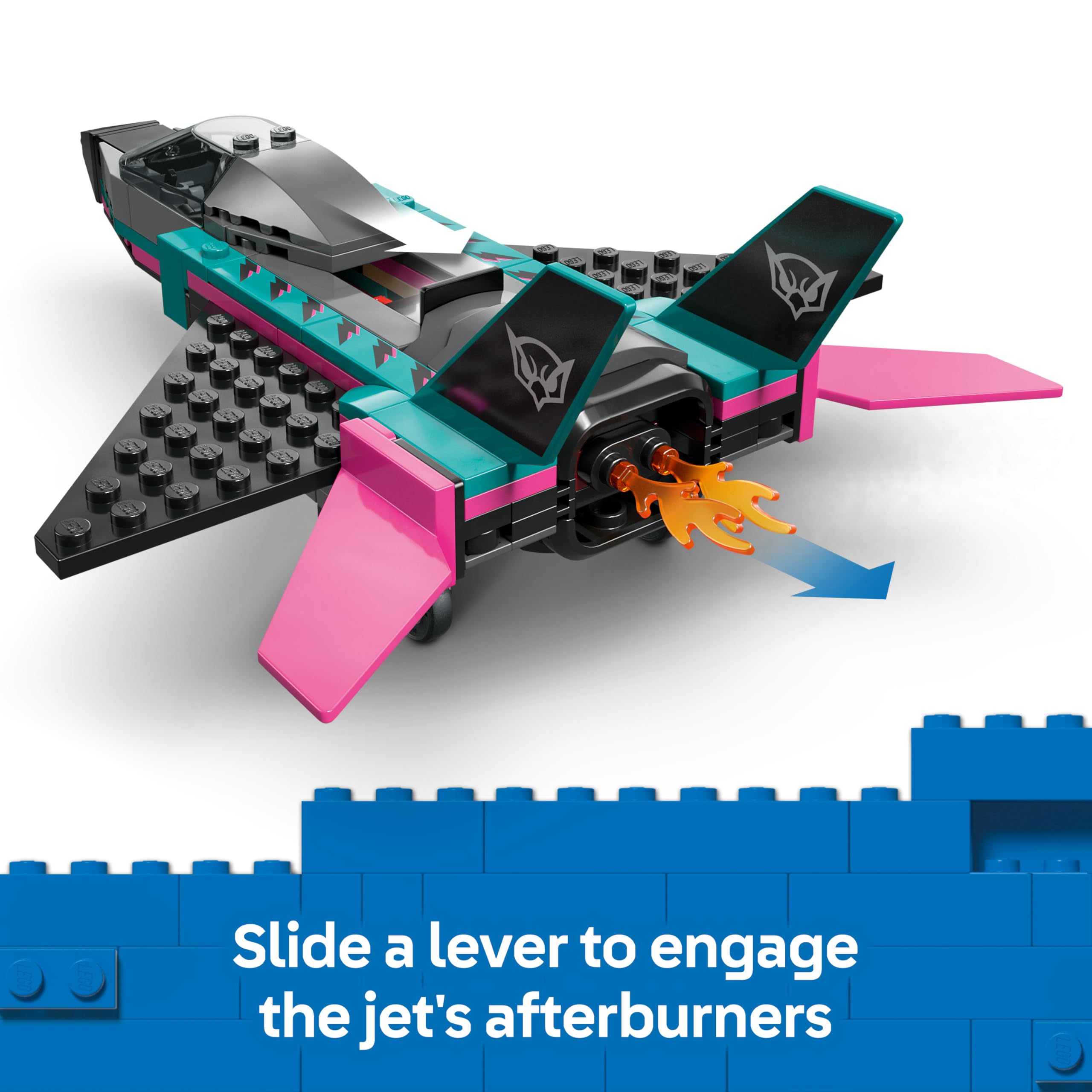 LEGO City Jet vs. Car 60489 Building Set with Supercar, Jet Plane, Pilot & Driver Minifigures | Ages 6+ 4