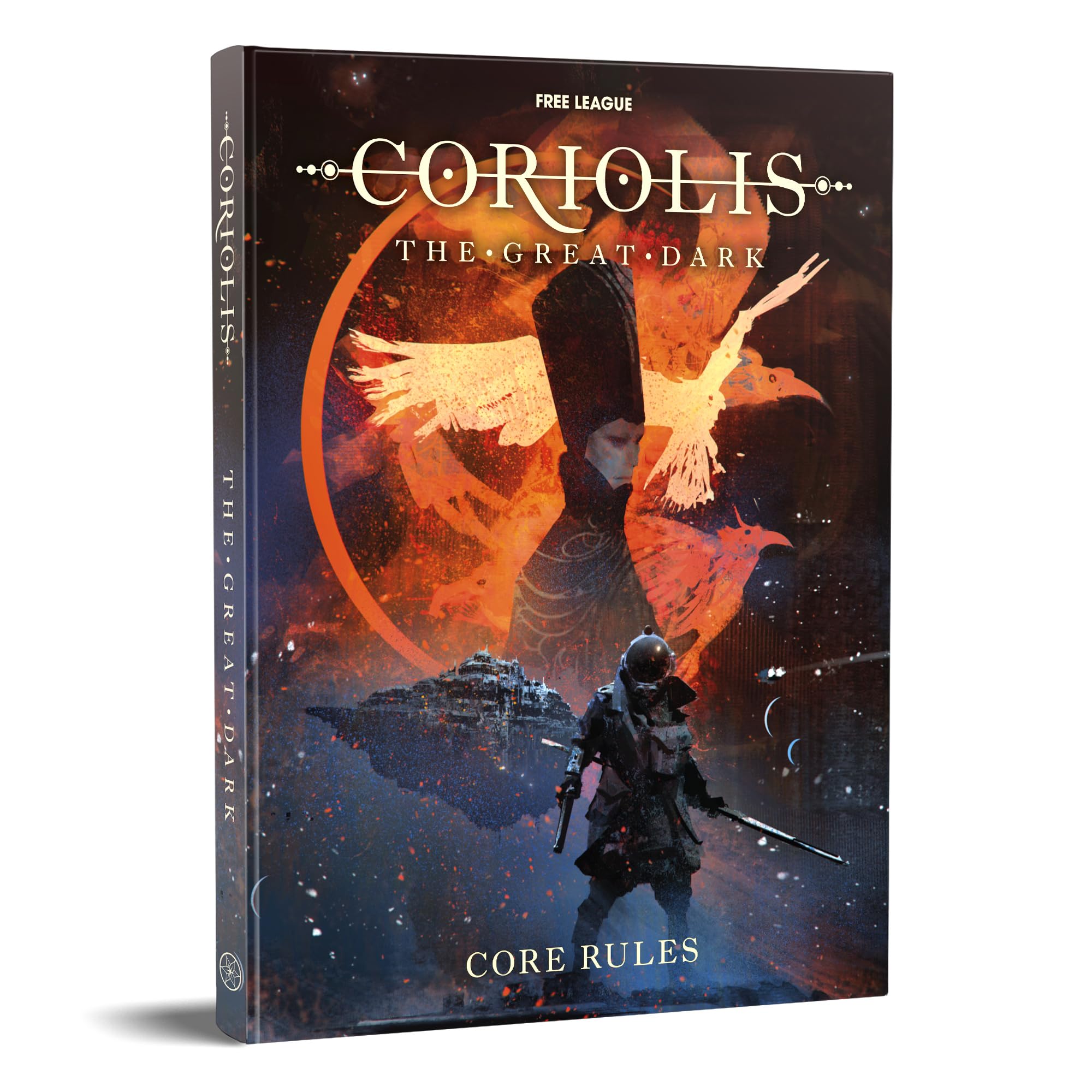 Free League Coriolis The Great Dark Core Rule Book | Sci-Fi Role Play TTRPG