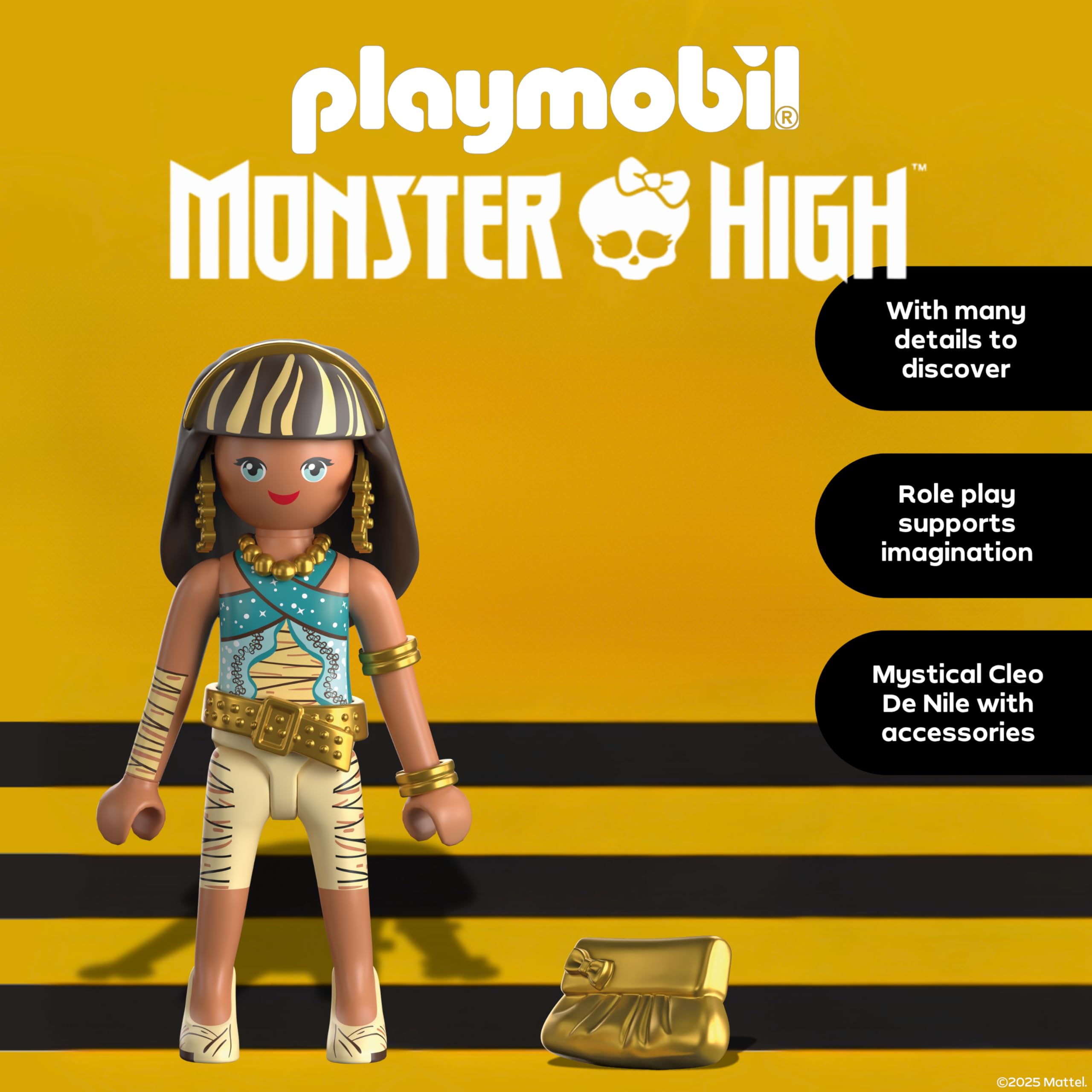 Playmobil Monster High Cleo de Nile Figure Set with Egyptian Accessories 9