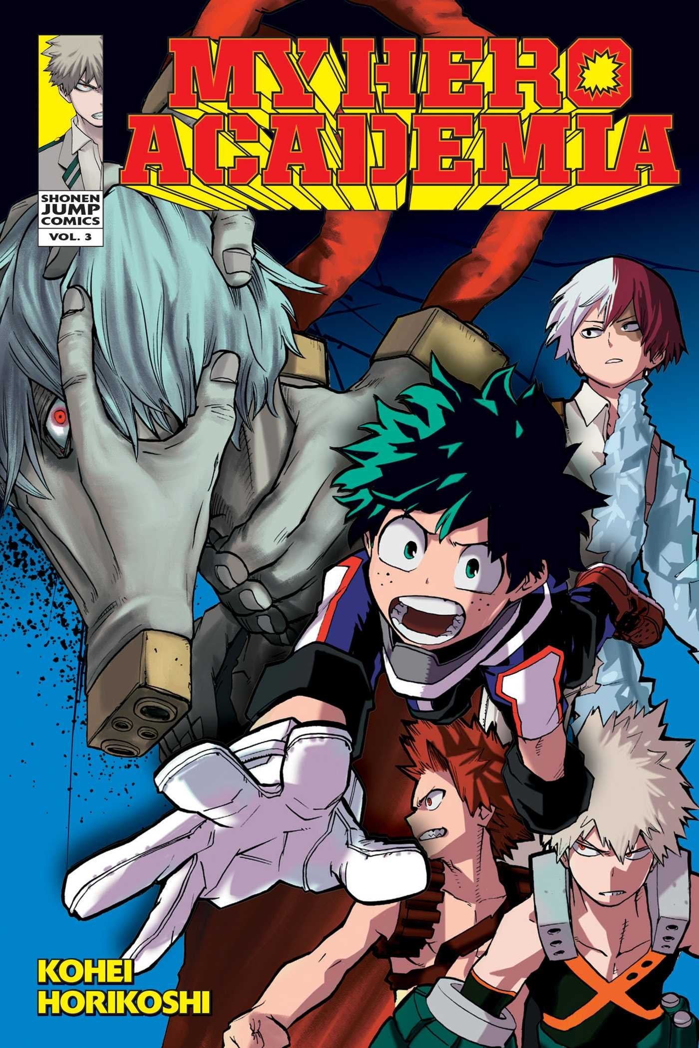 My Hero Academia, Vol. 3: All Might: Volume 3 - Superheroes Graphic Novel | Paperback | 192 Pages