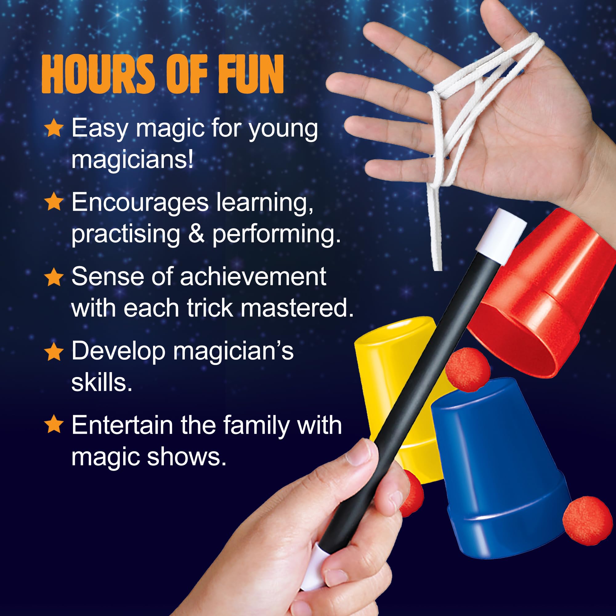 Hanky Panky That's Magic Svengali Cards - 25 Kids' Magic Tricks | Ages 6+ 2