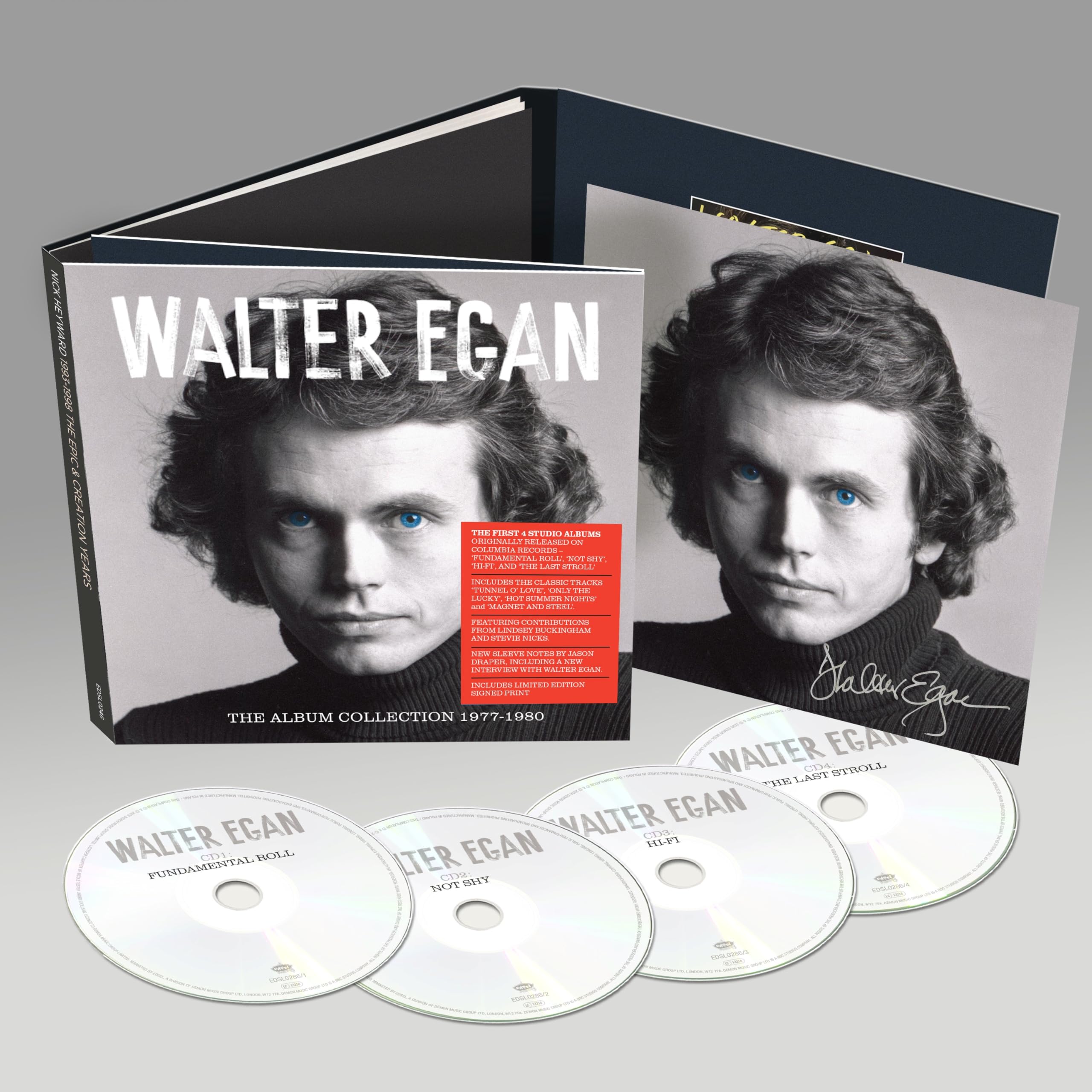 Walter Egan - The Albums Collection 1977 - 1980 [Signed Collector's Edition 4CD Box Set] 2