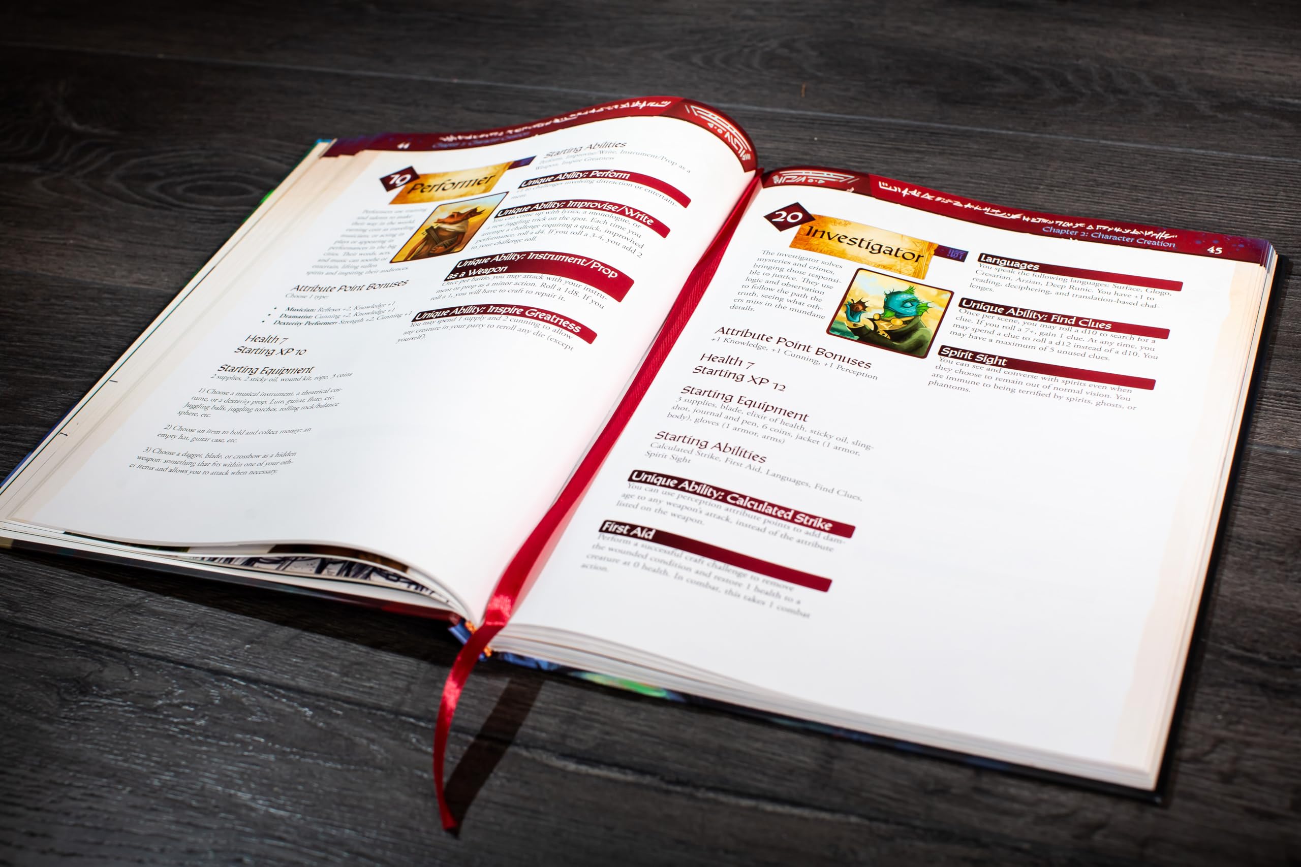 World of Arzium RPG Book - Red Raven Games