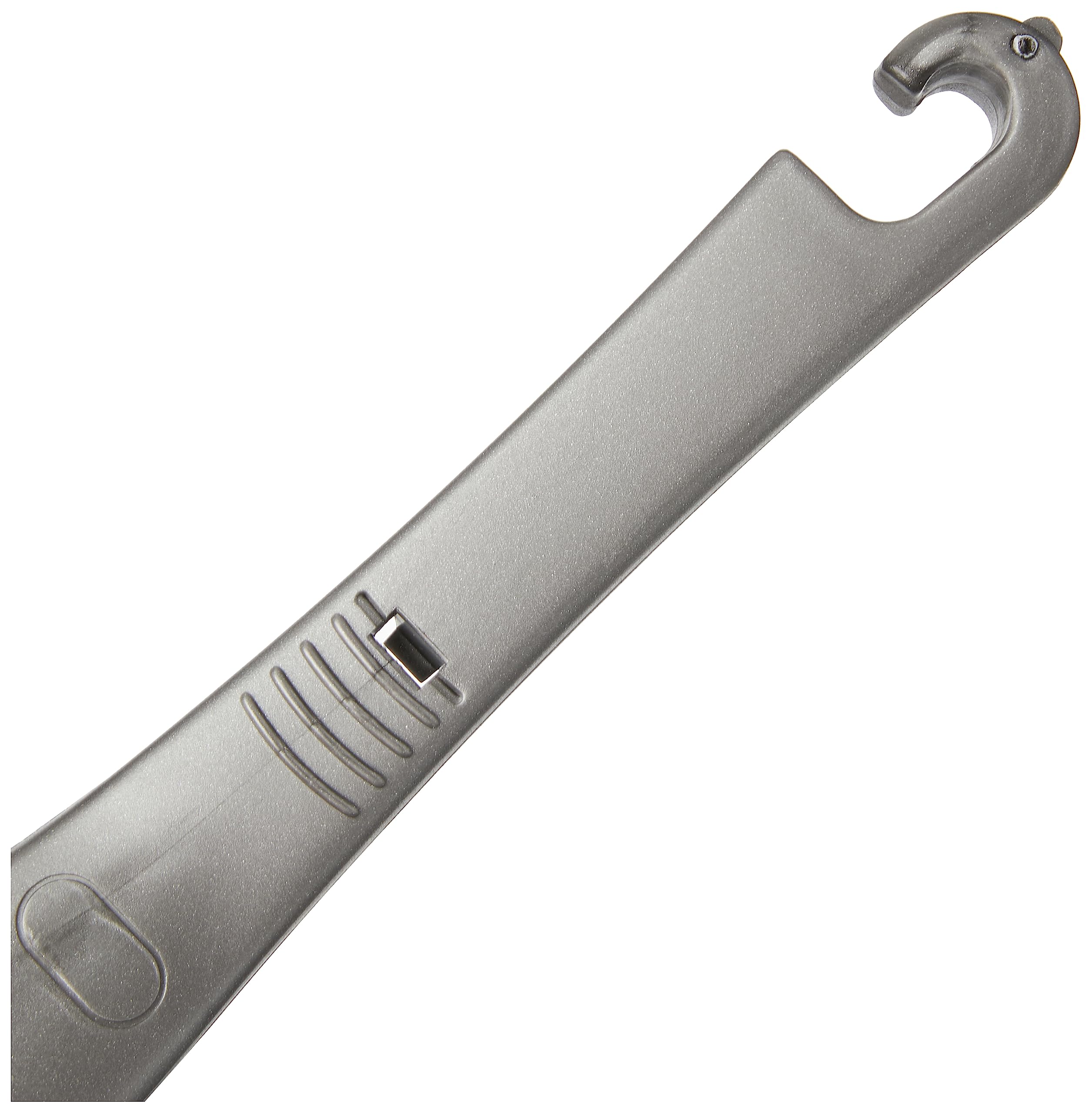 Addis Hand Brush - Heavy Duty Soft Nylon Bristle | Metallic Silver | BPA Free Plastic 3