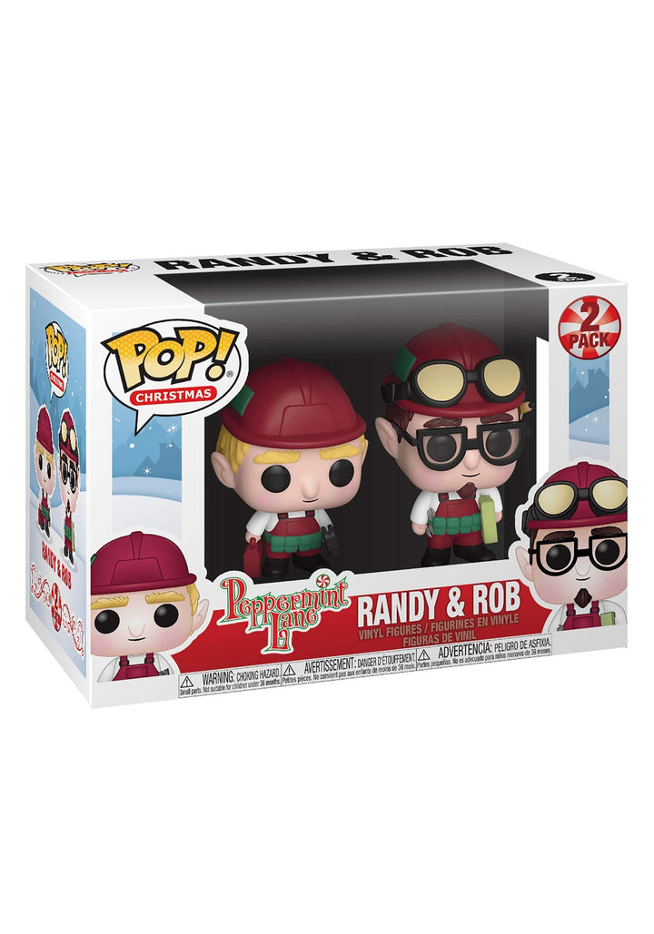 Peppermint Lane [2 Pack] Randy &amp; Rob Funko 44468 Pop! Vinyl