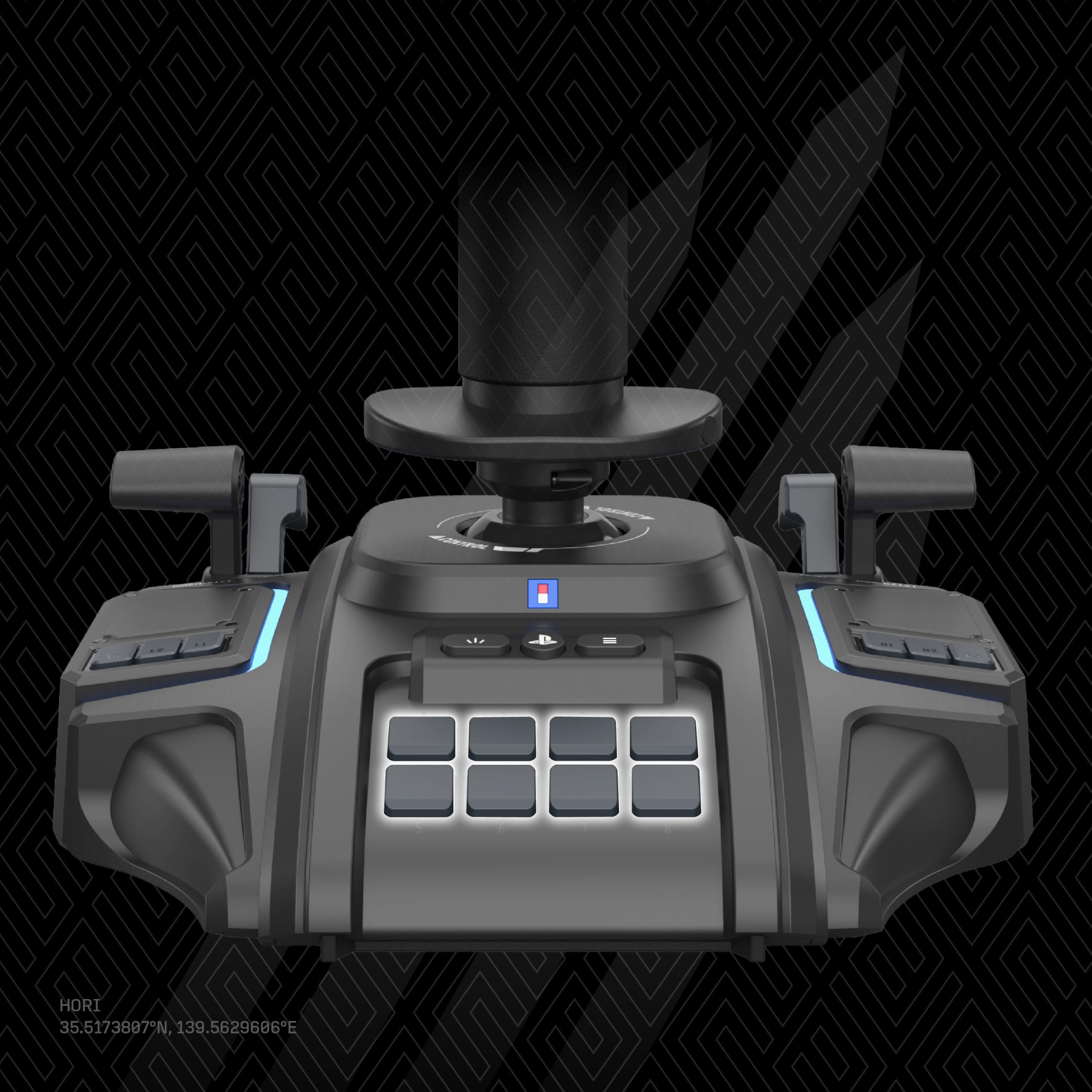 Hori ACE COMBAT 8: WINGS OF THEVE Flight Stick | PS5, PS4, PC 5