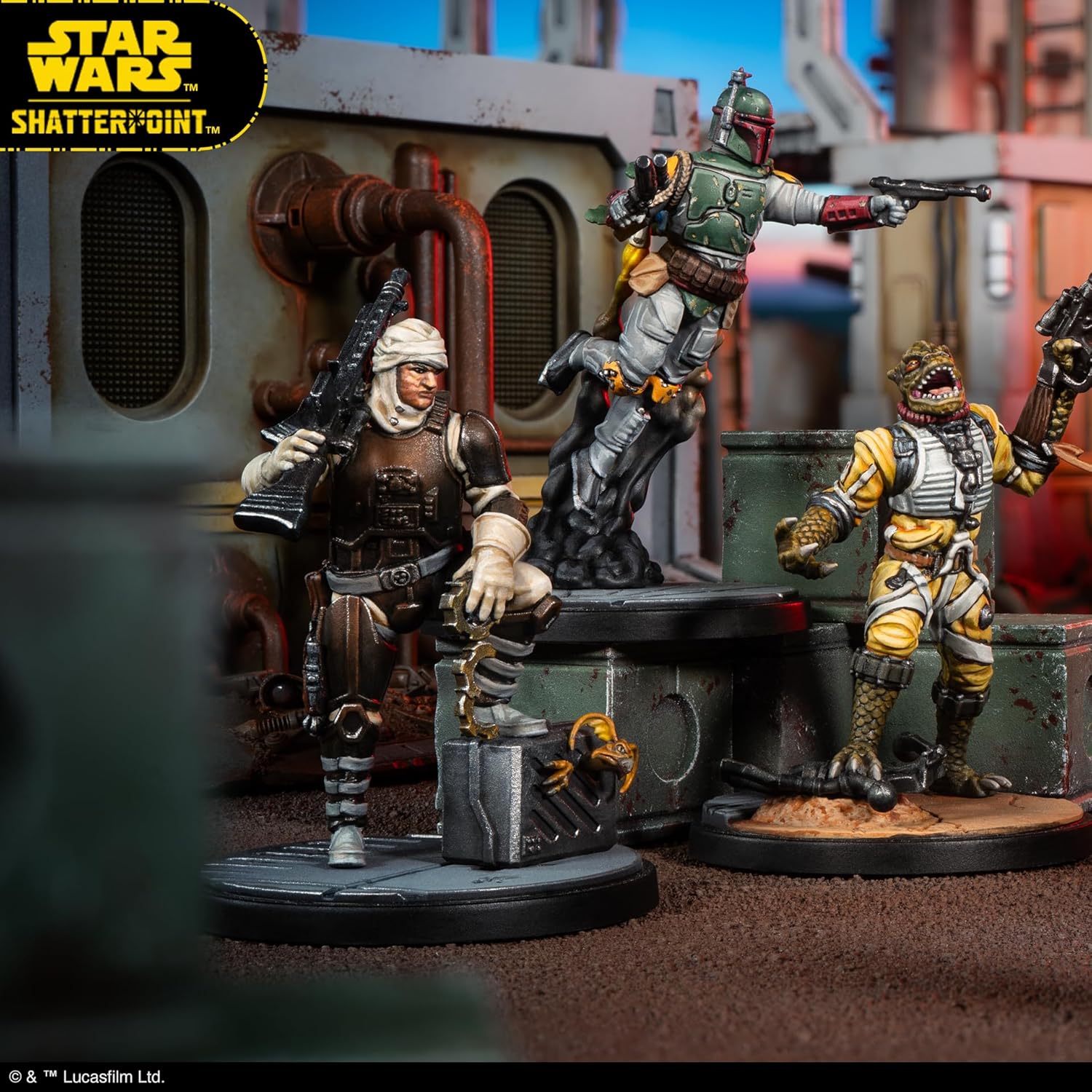 Atomic Mass Games Star Wars Shatterpoint We Don't Need Their Scum Squad Pack 5