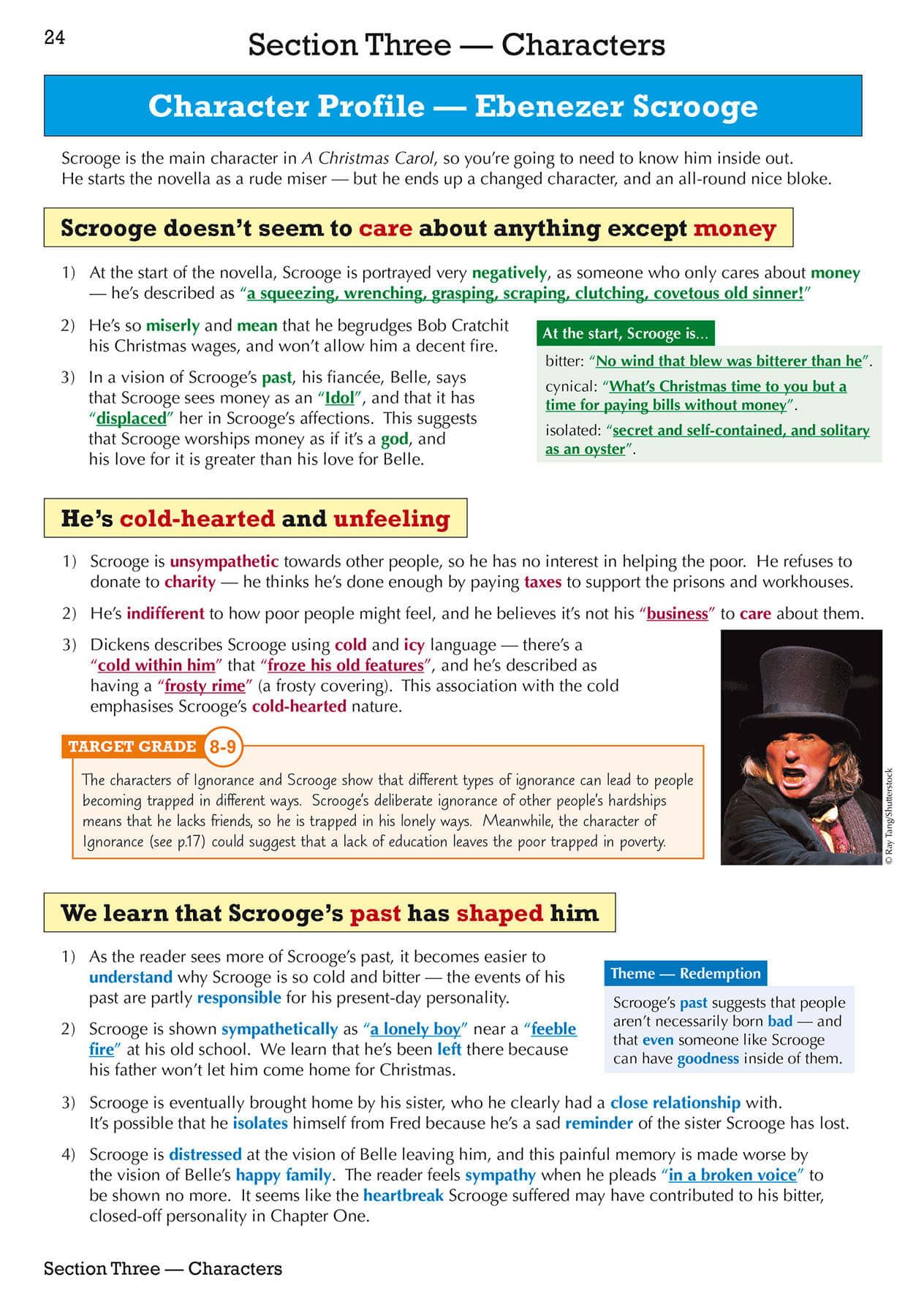CGP New GCSE English Text Guide - A Christmas Carol | Includes Online Edition & Quizzes | 9-1 Revision